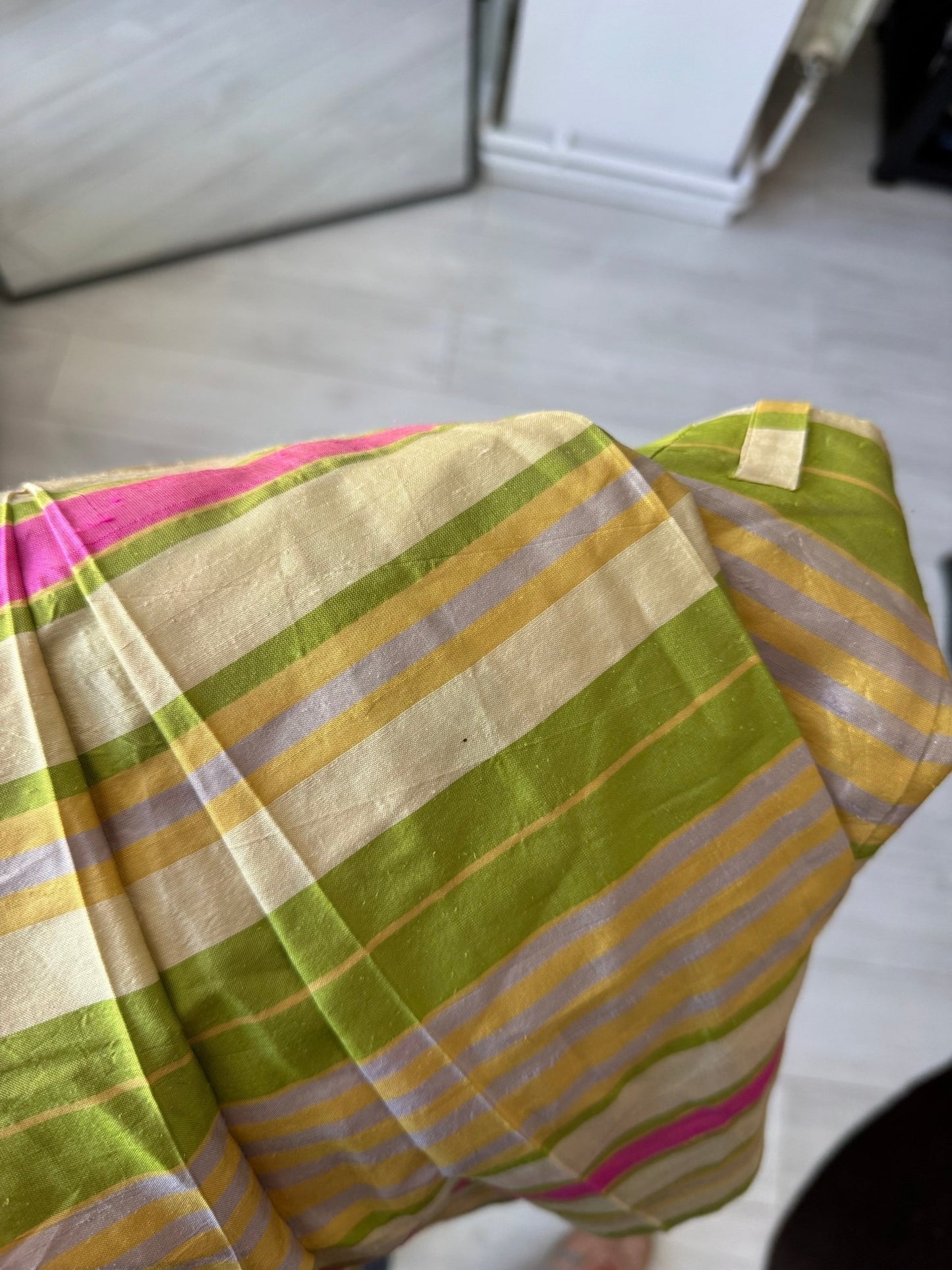 ☀️ Fustă Y2K Printed Mini din Mătase – IT 42 (S Damă) – Made in Italy - anbracaminte
