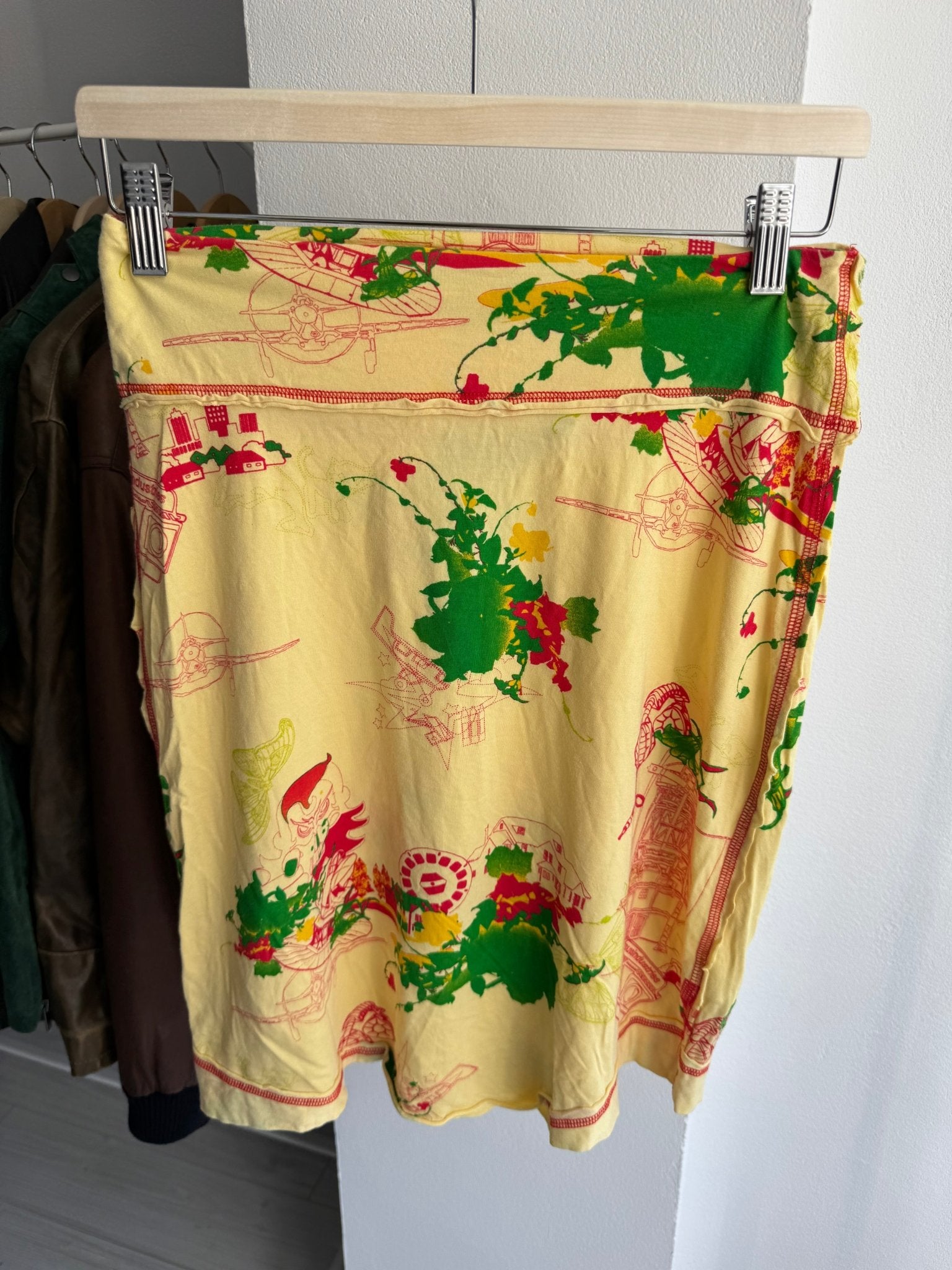✨ Fustă Y2K Printed – XS şi S Damă - anbracaminte