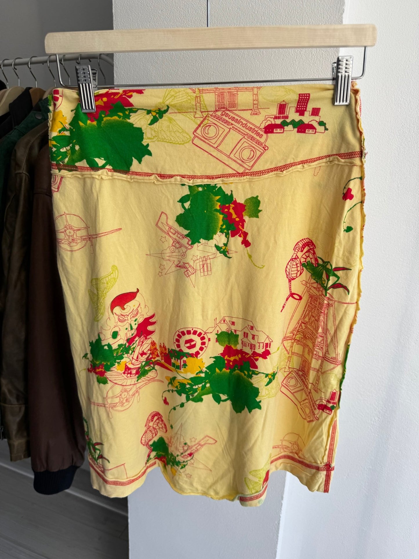 ✨ Fustă Y2K Printed – XS şi S Damă - anbracaminte
