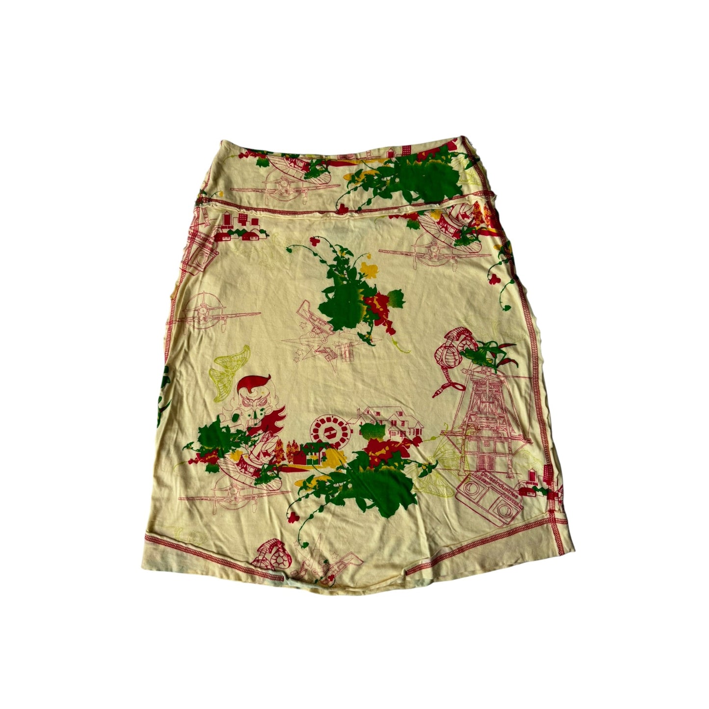 ✨ Fustă Y2K Printed – XS şi S Damă - anbracaminte