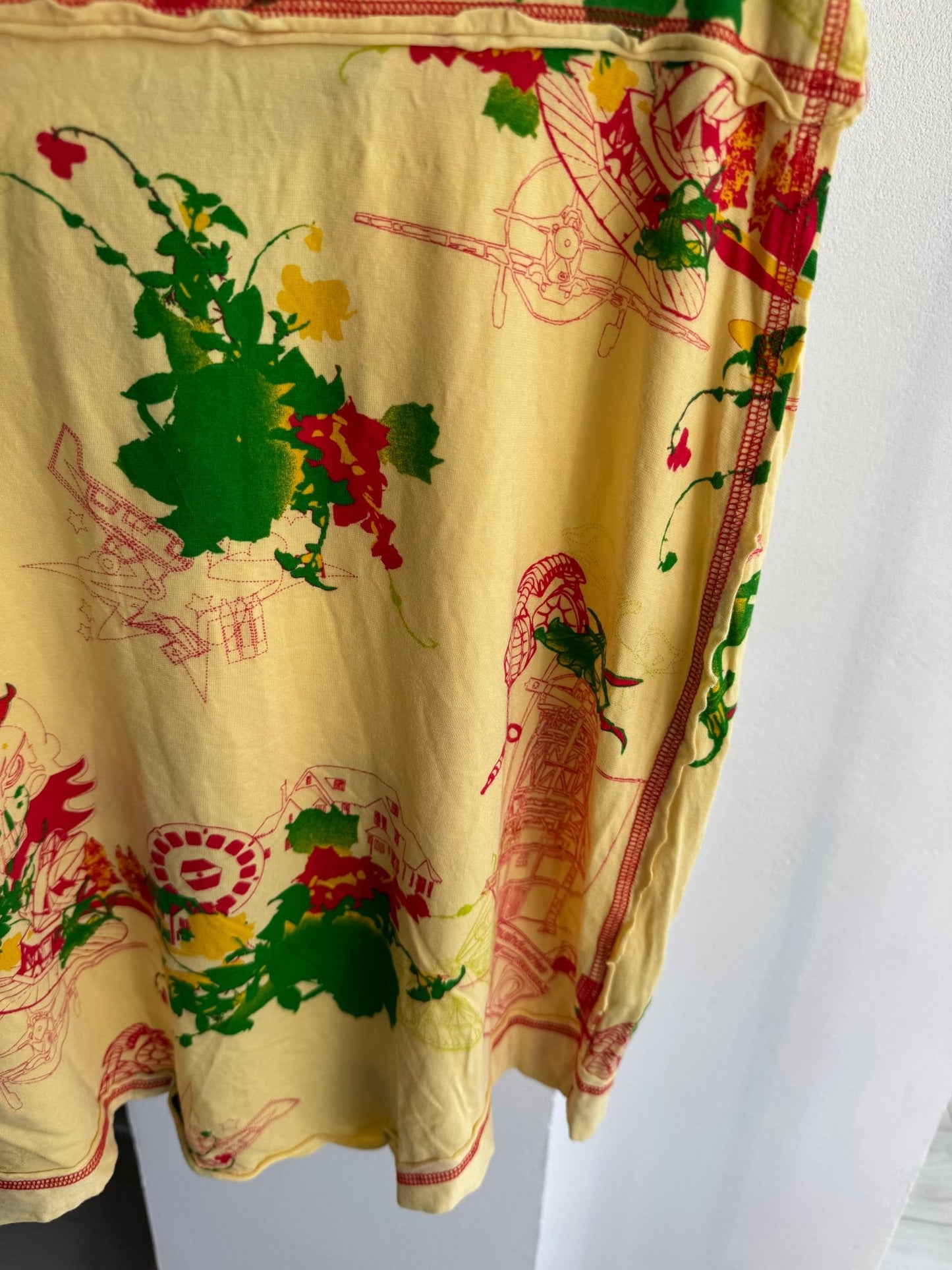 ✨ Fustă Y2K Printed – XS şi S Damă - anbracaminte