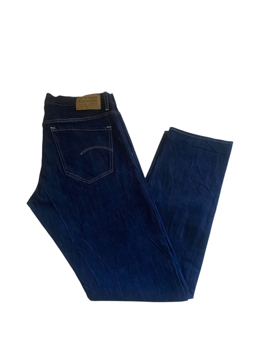 G Star Raw Selvedge Denim Mosa Straight Fit Jeans - anbracaminte