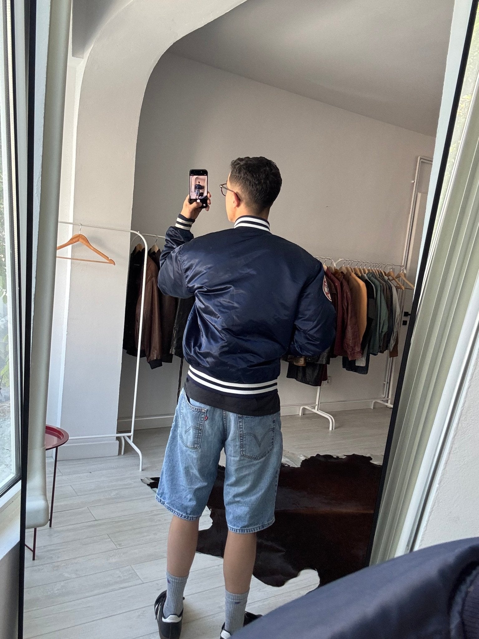⚾ Geacă 80’s New York Yankees Starter Satin Jacket – L – Made in USA - anbracaminte