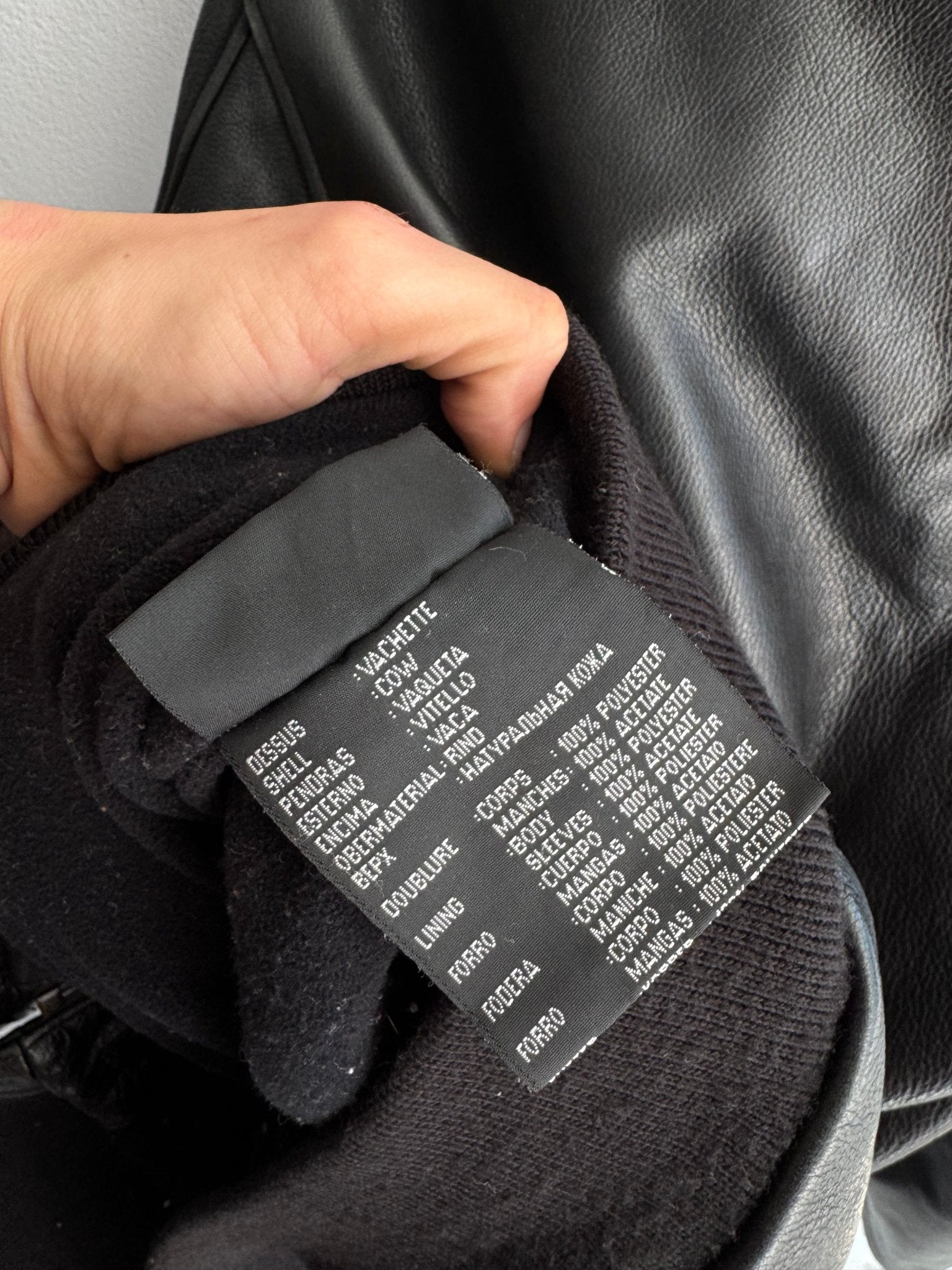 ✈️ Geacă Bomber Vintage Chevignon din Piele de Vacă – M - anbracaminte