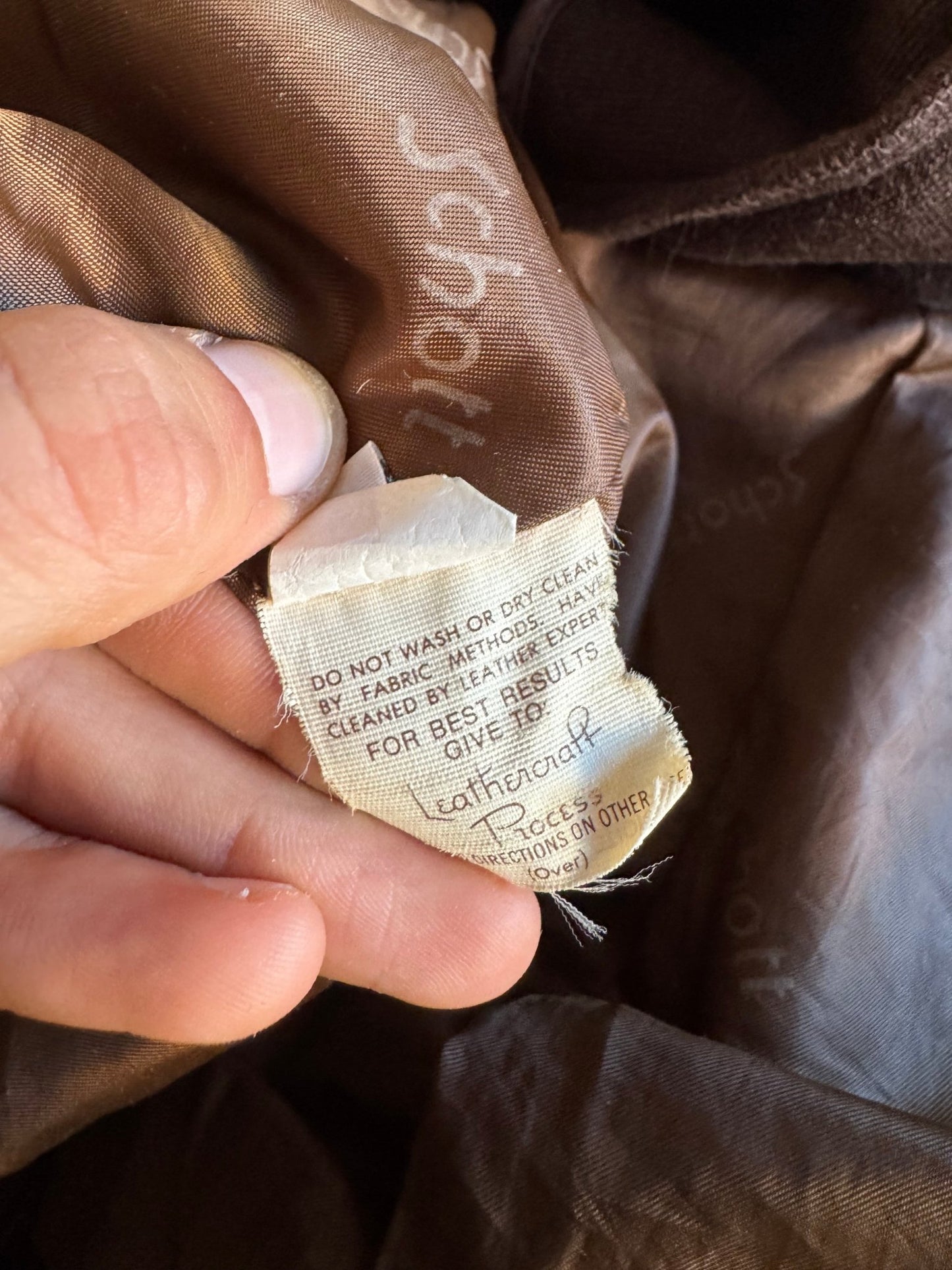 ✈️ Geacă de piele Schott NYC 184SM A - 2 maro, bărbați L – piele de vacă autentică, Made in USA 🇺🇸 - anbracaminte