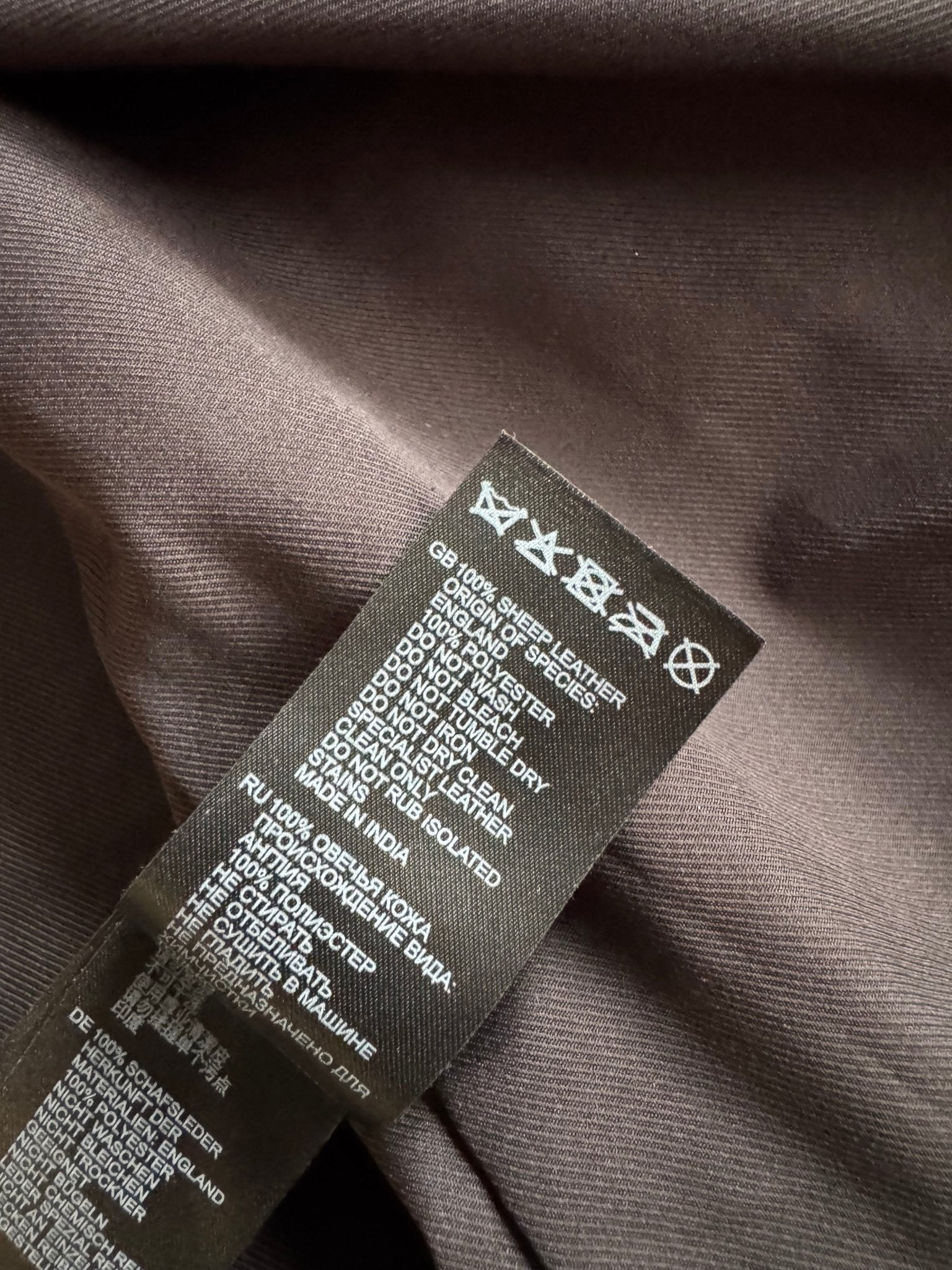 🏍️ Geacă Reiss din piele biker / Neagră (Women’s XS) - anbracaminte