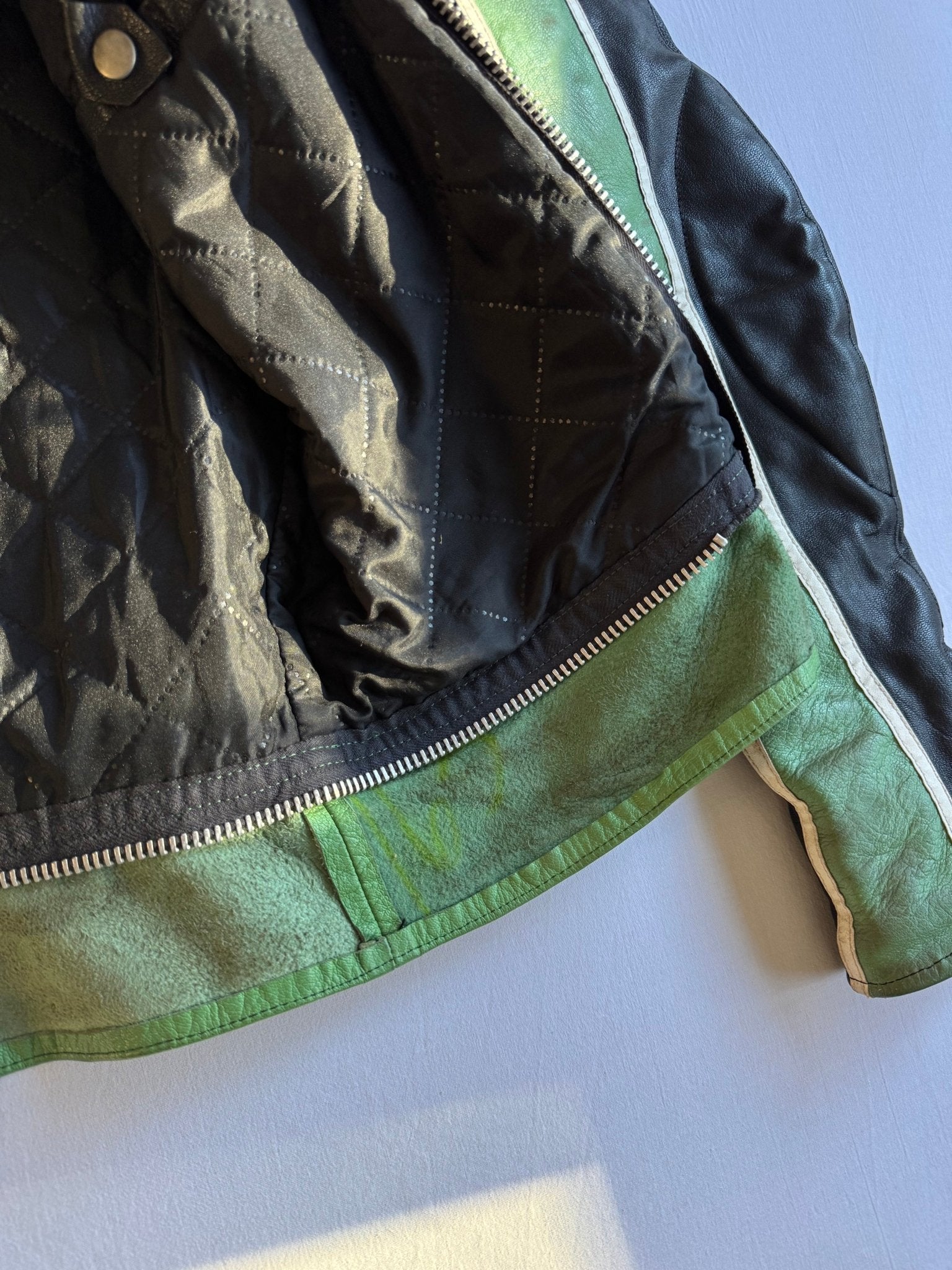 🏍️ Geacă Vintage 70’s Cafe Racer din Piele – Swedish Made – L (52) - anbracaminte