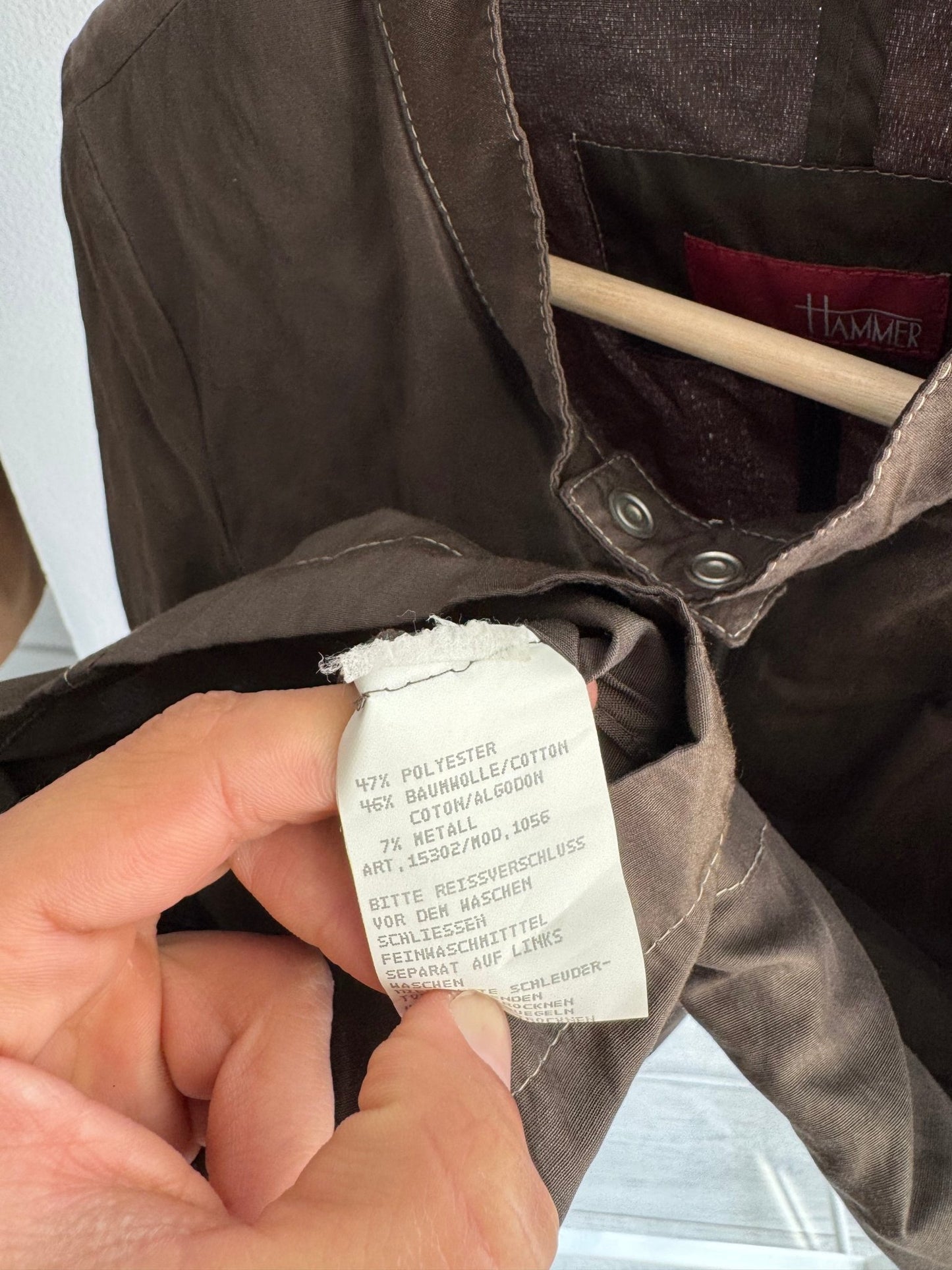 🏁 Geacă Y2K Damă Cafe Racer cu Finish Metalic – M/L (40) - anbracaminte