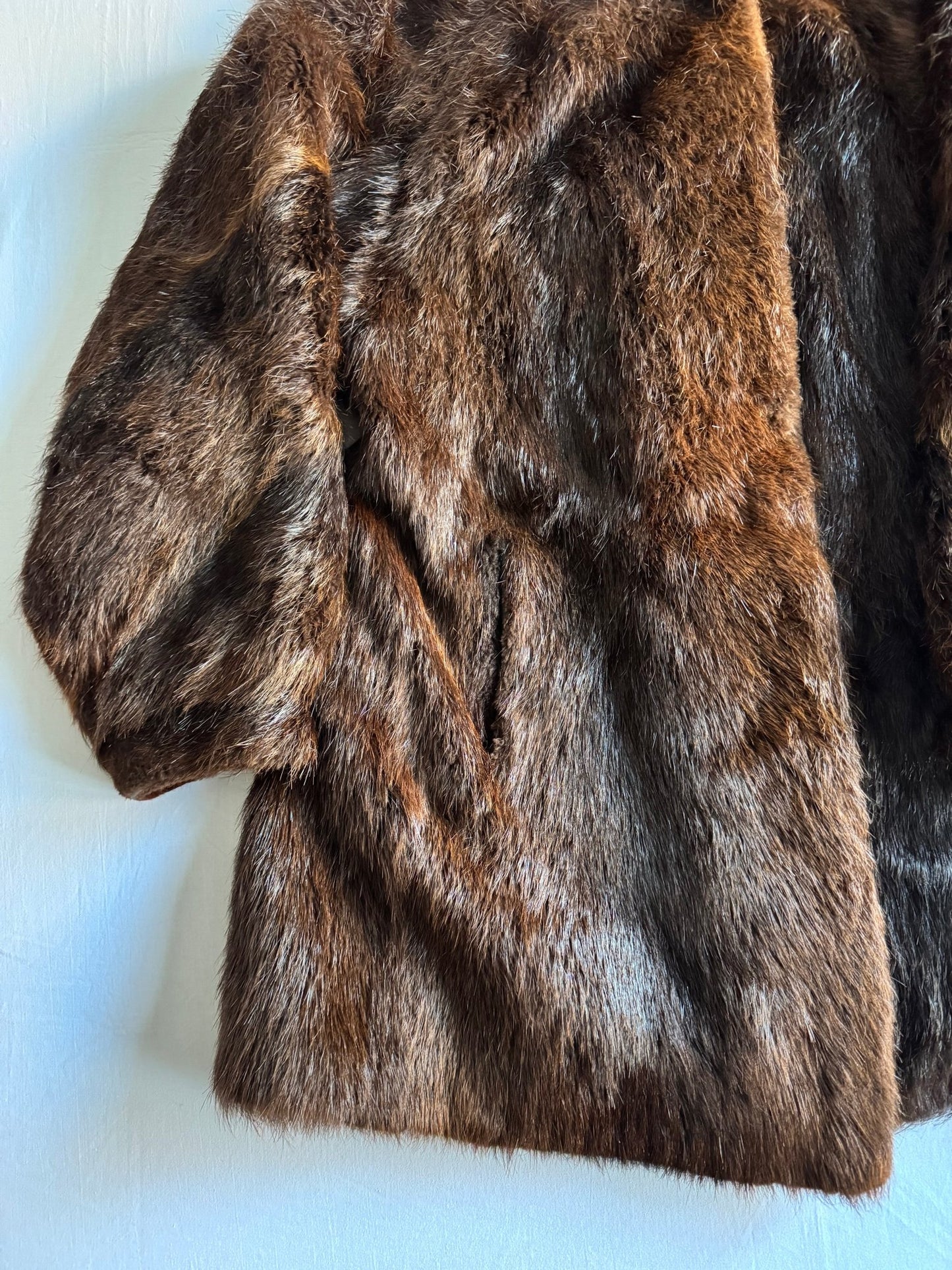 🧥 Haină Vintage din Blană – Mărime Aproximativă M/L Femei - anbracaminte
