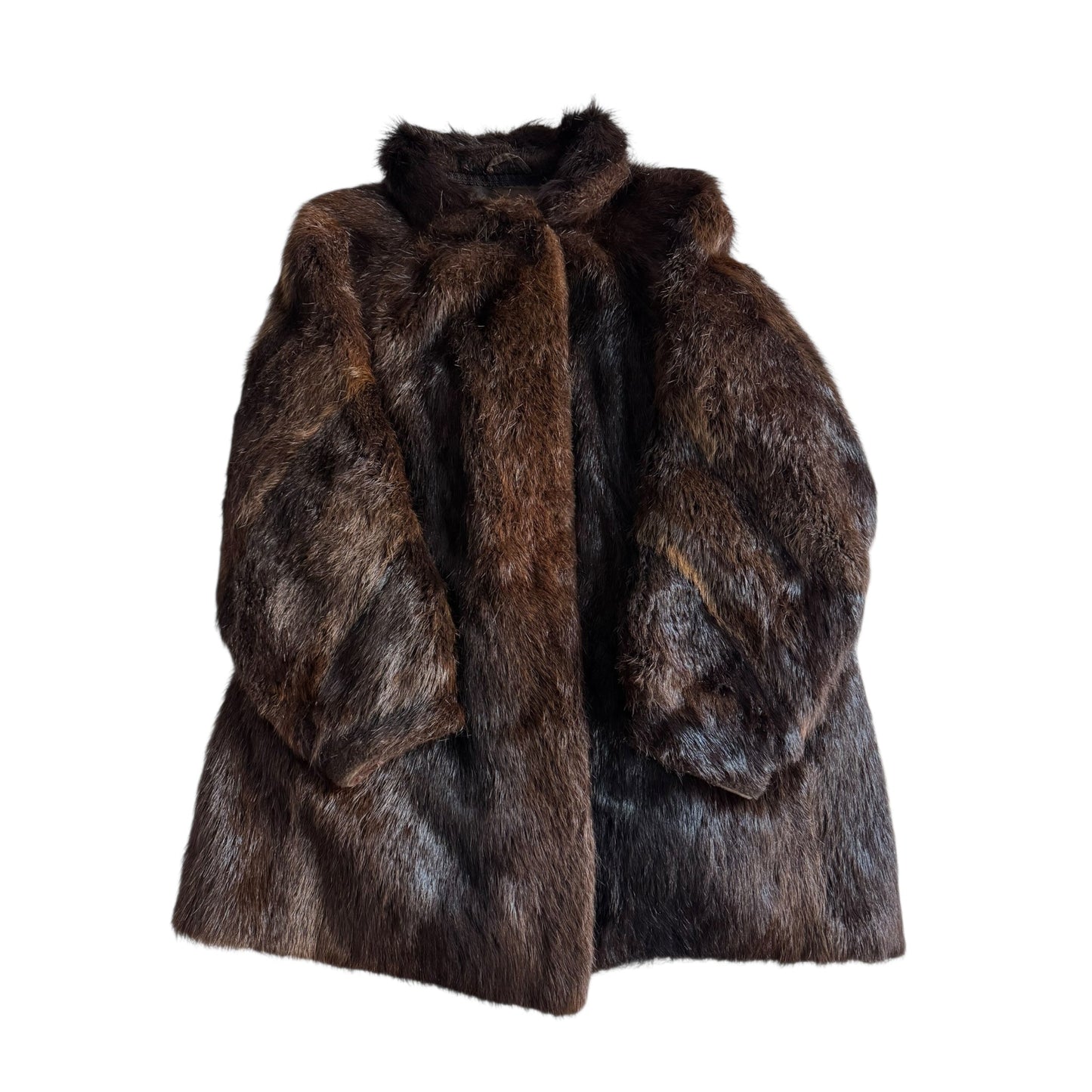 🧥 Haină Vintage din Blană – Mărime Aproximativă M/L Femei - anbracaminte