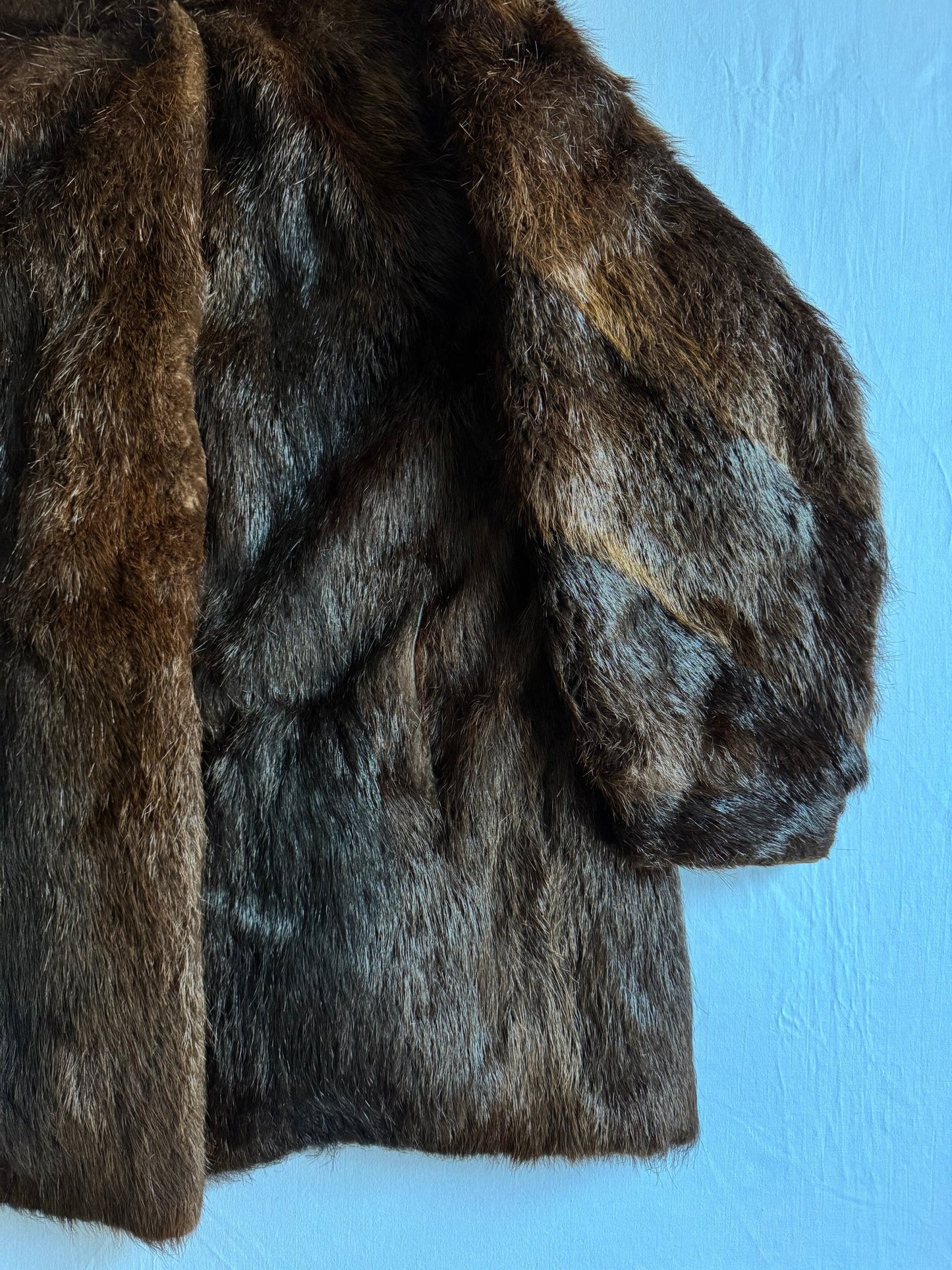 🧥 Haină Vintage din Blană – Mărime Aproximativă M/L Femei - anbracaminte