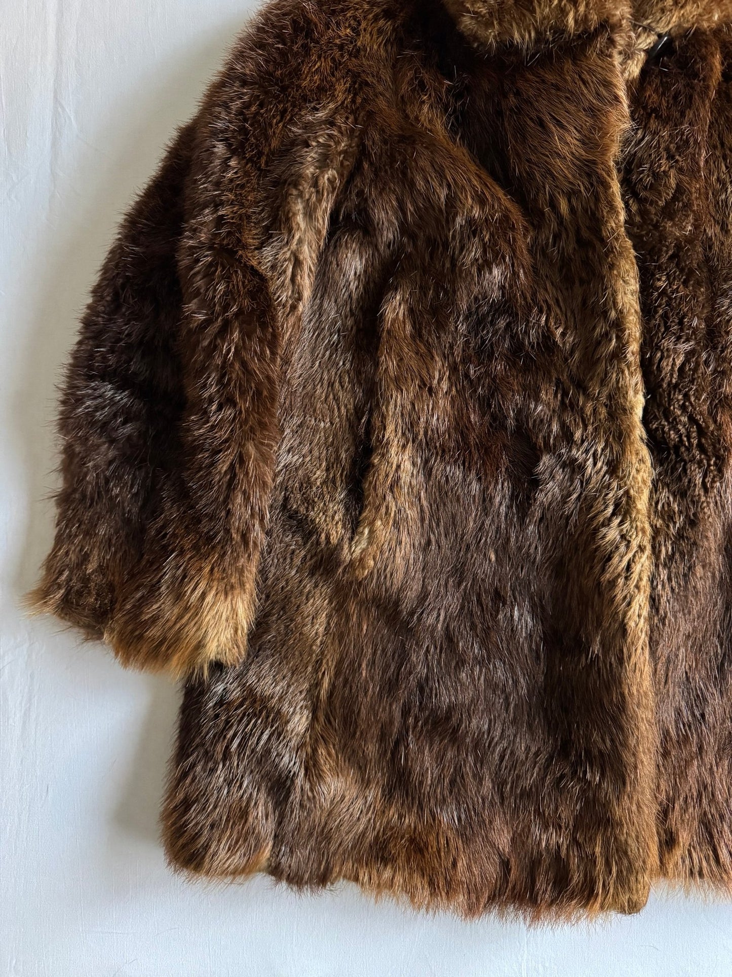 🧥 Haină Vintage din Blană Naturală - Mărime Aproximativă M/L Femei - anbracaminte