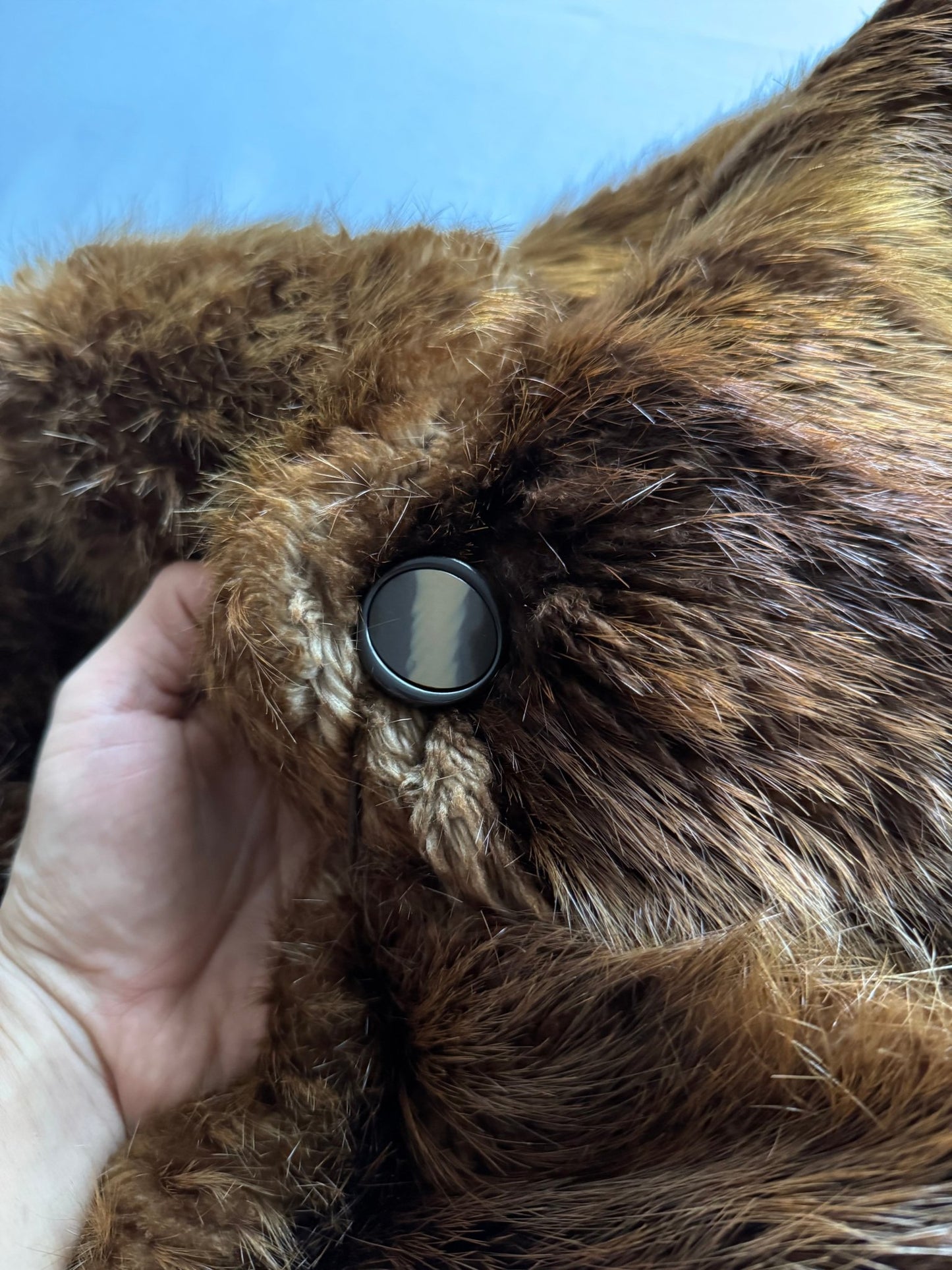 🧥 Haină Vintage din Blană Naturală - Mărime Aproximativă M/L Femei - anbracaminte