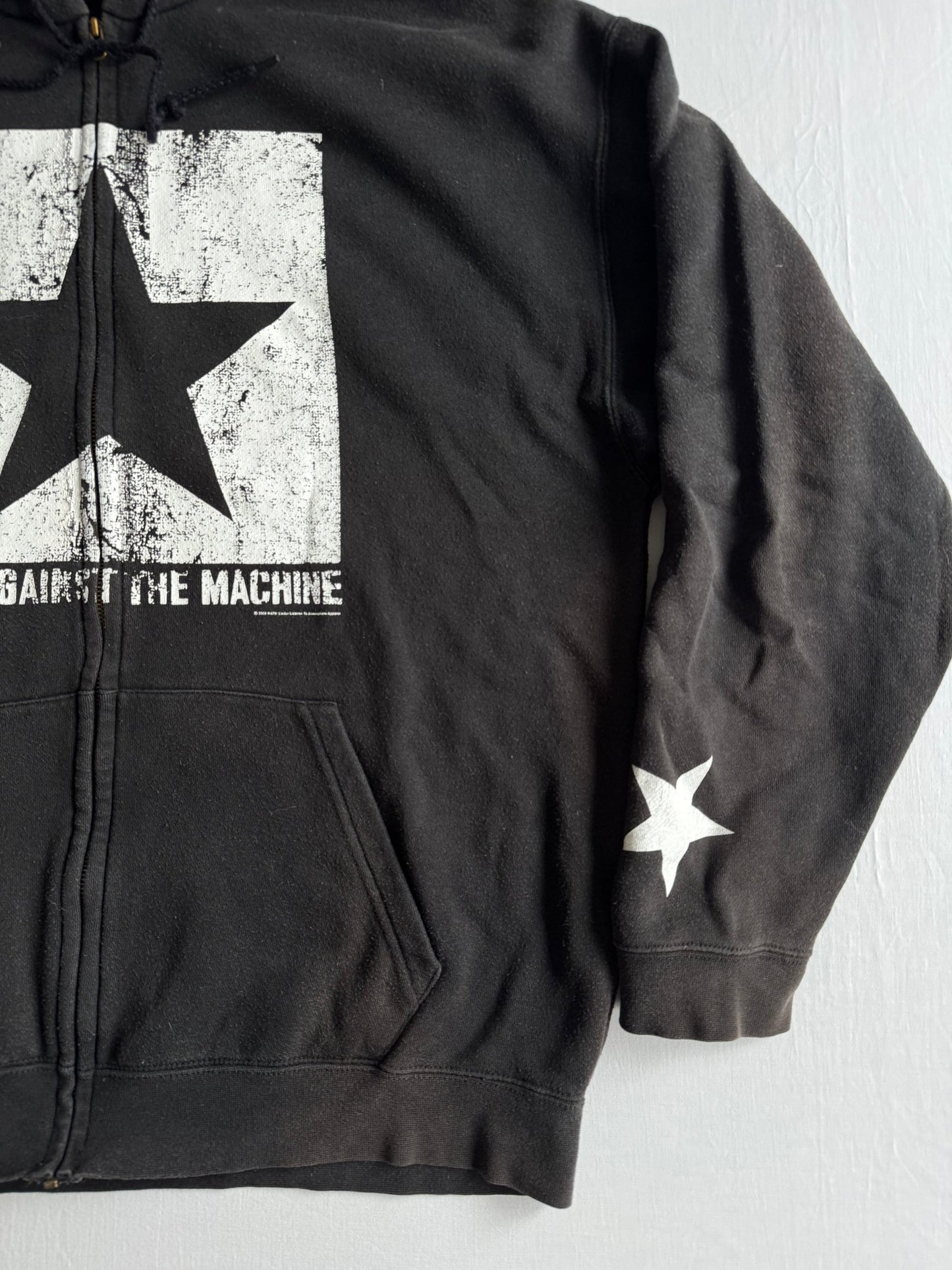 🎙️ Hanorac Band 2008 Negru Rage Against the Machine – L (XL pe etichetă) - anbracaminte