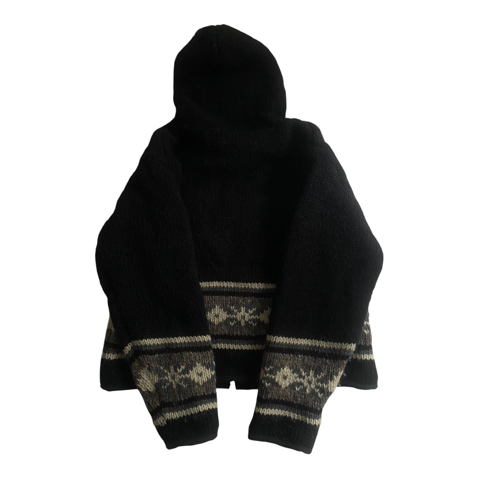 🇳🇵 Hanorac Vintage din Lână – Fleece Lined – Made in Nepal – Women’s S/M - anbracaminte