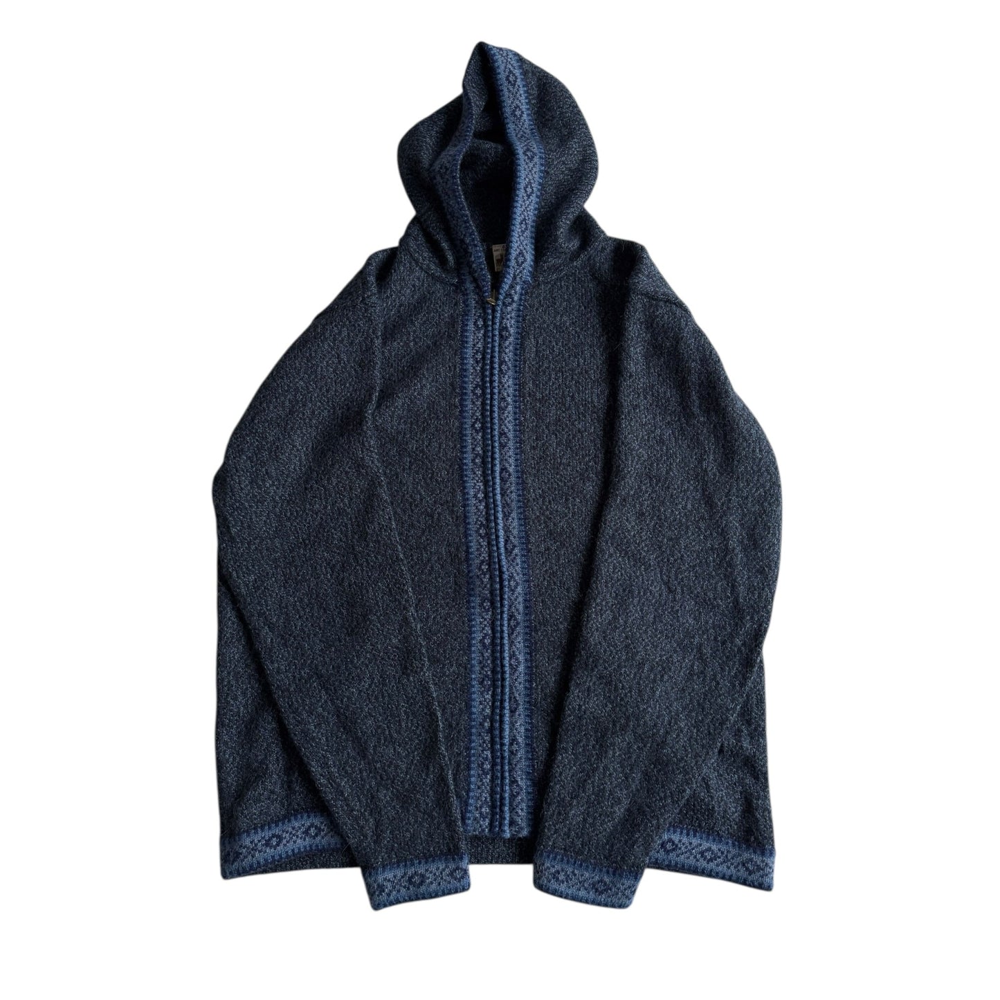 🦙 Hoodie Y2K Damă Light Navy din Alpaca – XL - anbracaminte