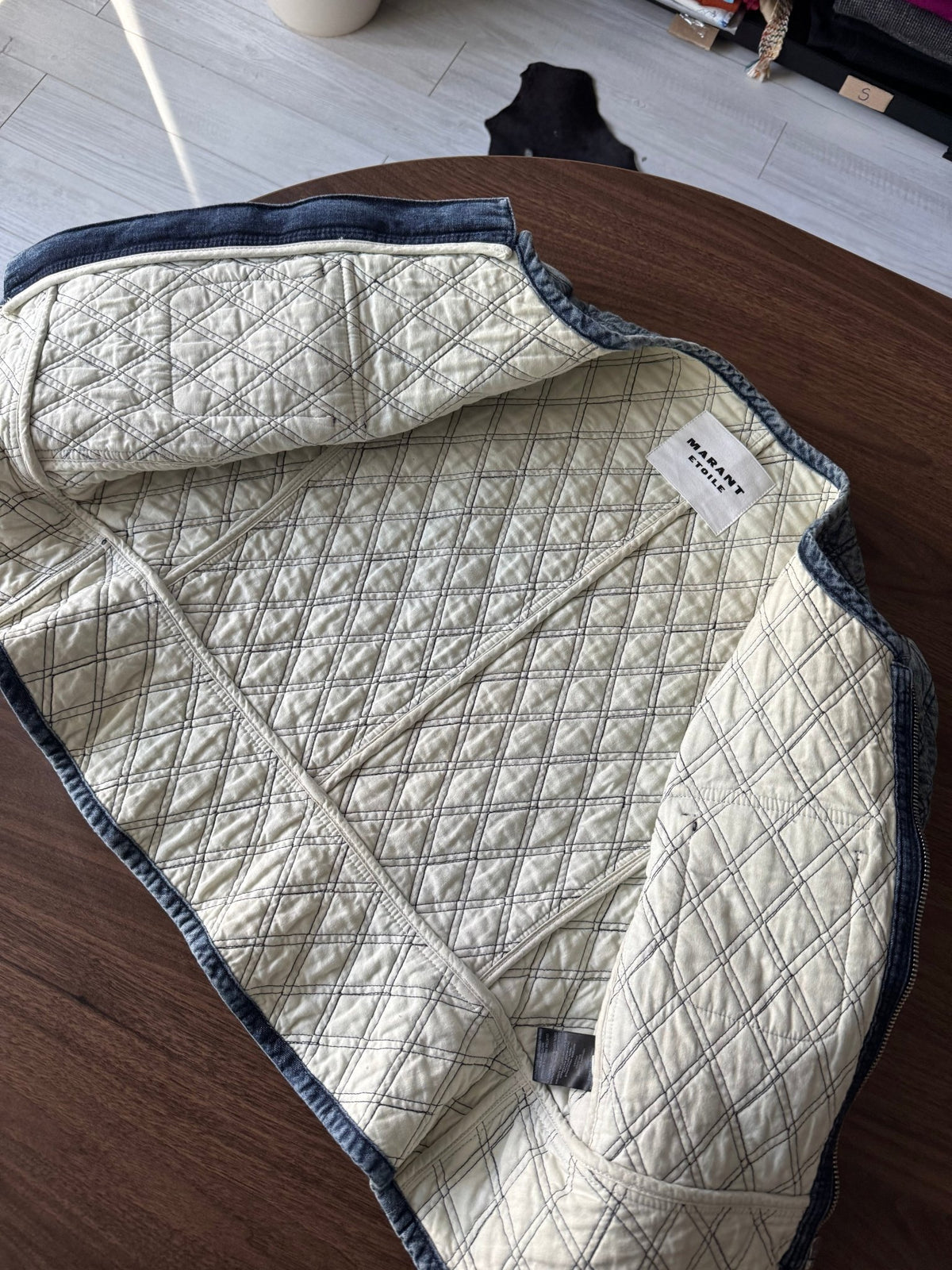 Isabel Marant Étoile Jachetă Deliona Denim | S/M (40 FR) - anbracaminte