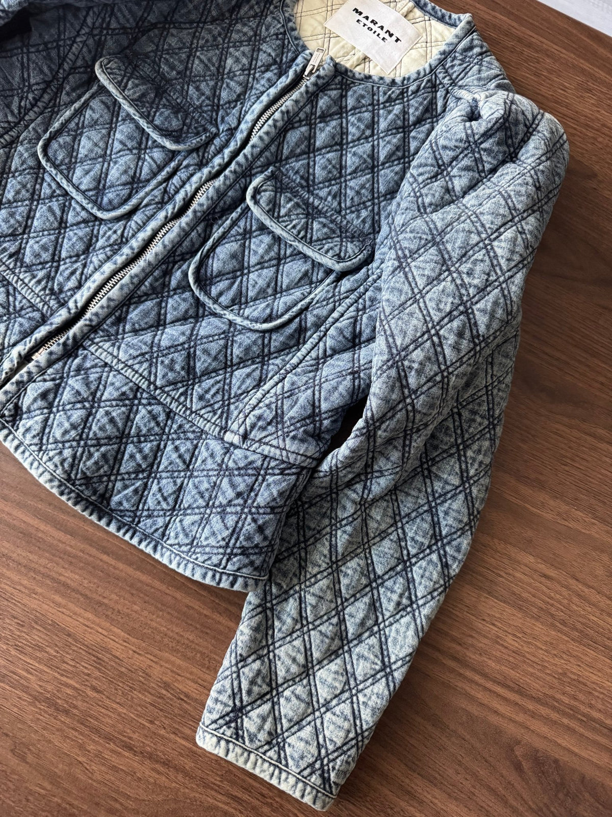 Isabel Marant Étoile Jachetă Deliona Denim | S/M (40 FR) - anbracaminte