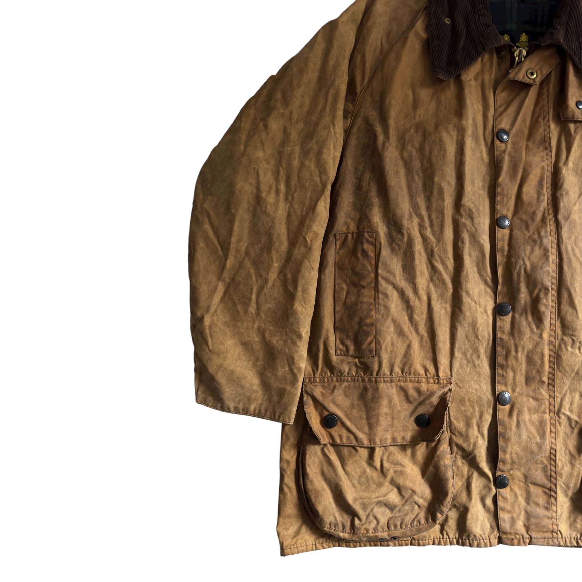 🌳 Jachetă Vintage Barbour Beaufort – Waxed Cotton – Made in England – Men’s M - anbracaminte
