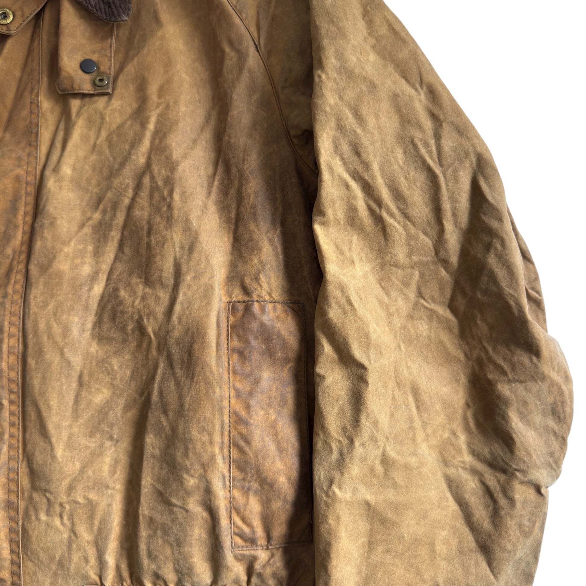 🌳 Jachetă Vintage Barbour Beaufort – Waxed Cotton – Made in England – Men’s M - anbracaminte
