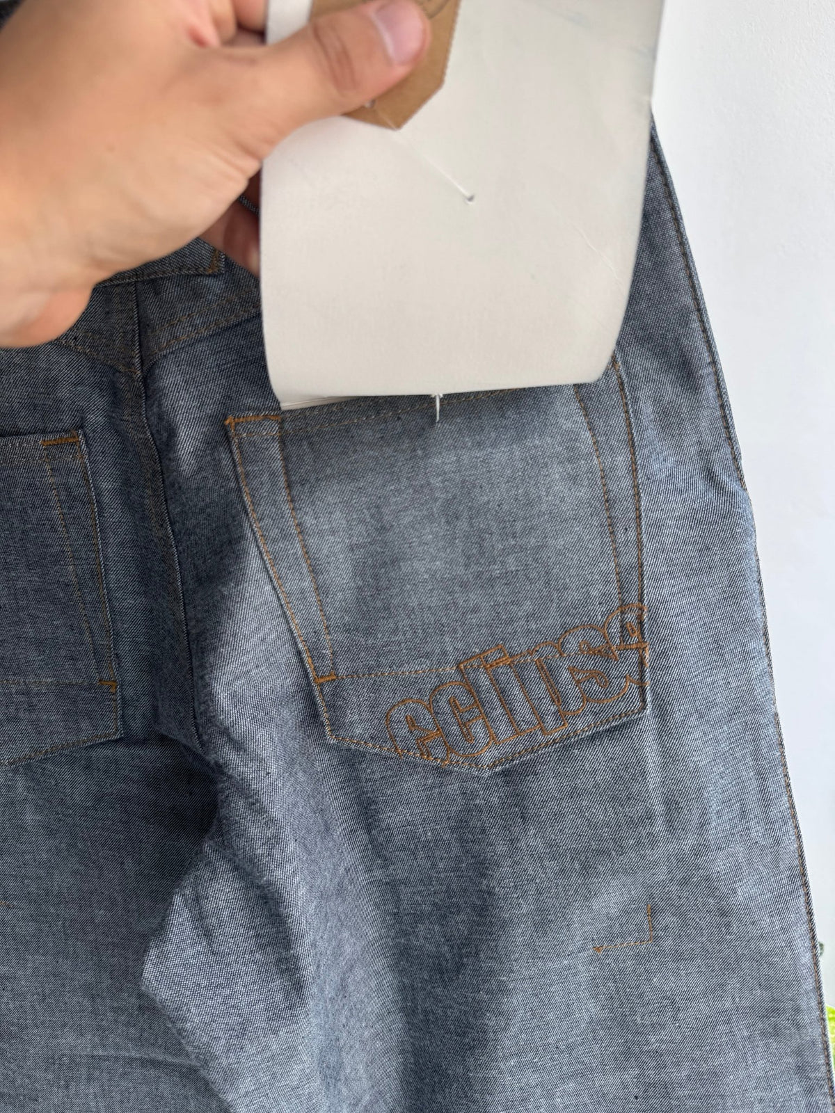 👖 Jeans Baggy Brodați Y2K Deadstock | New with Tags – S - anbracaminte