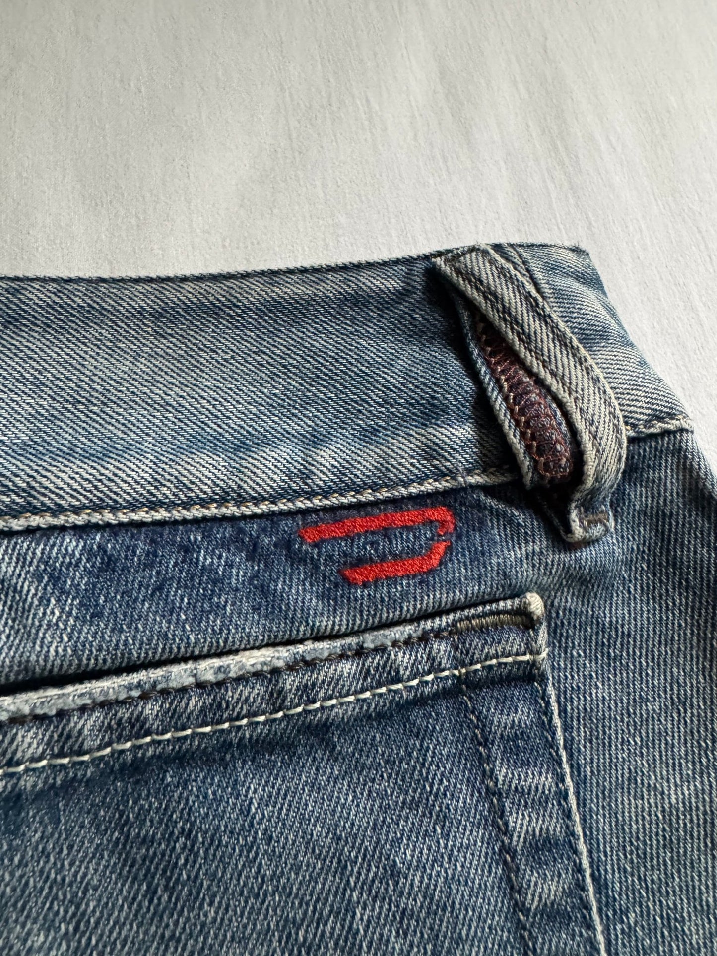 👖⛽️ Jeans Diesel „Hush” – Y2K – Bootcut – W24 - anbracaminte