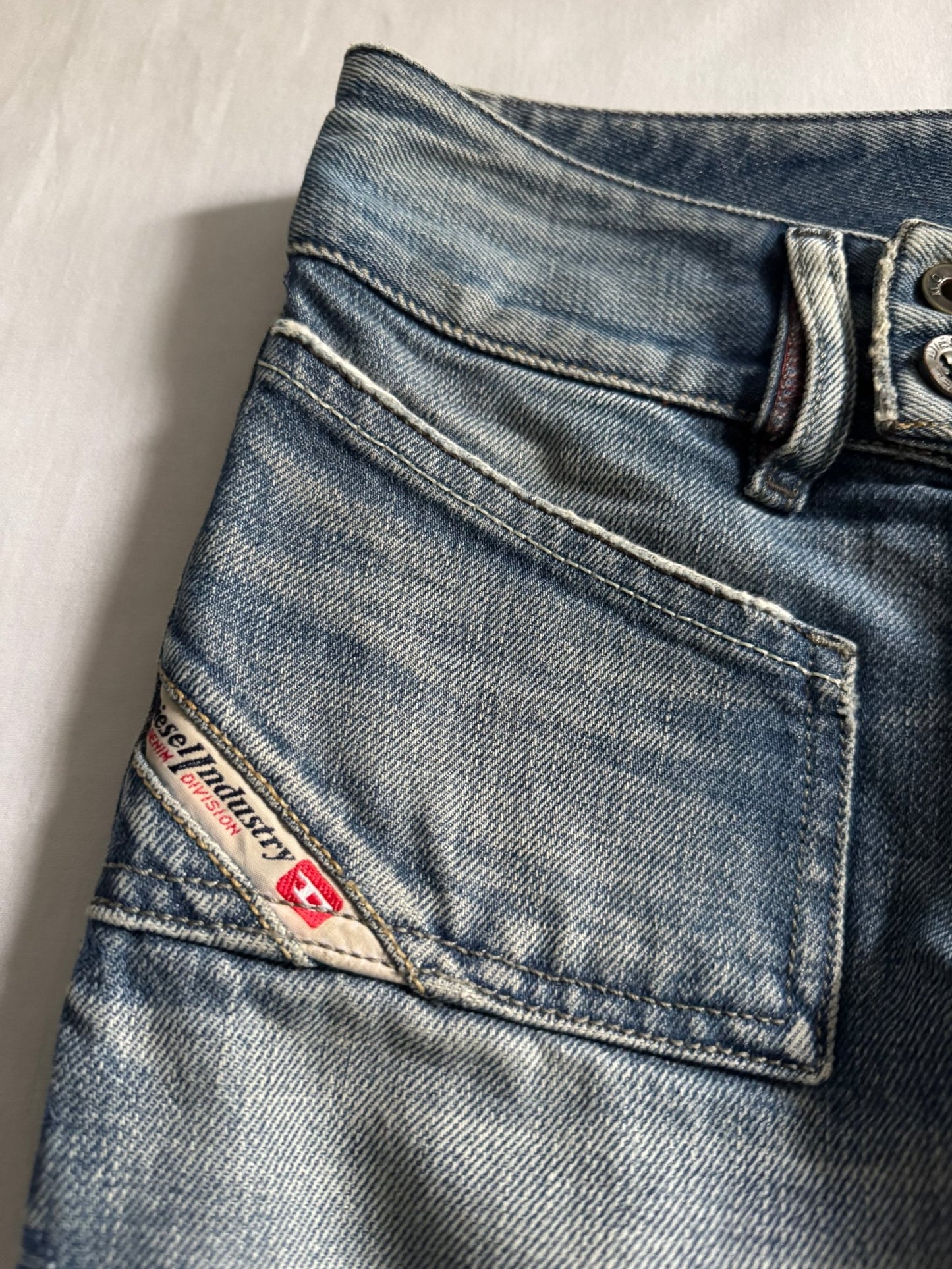 👖⛽️ Jeans Diesel „Hush” – Y2K – Bootcut – W24 - anbracaminte