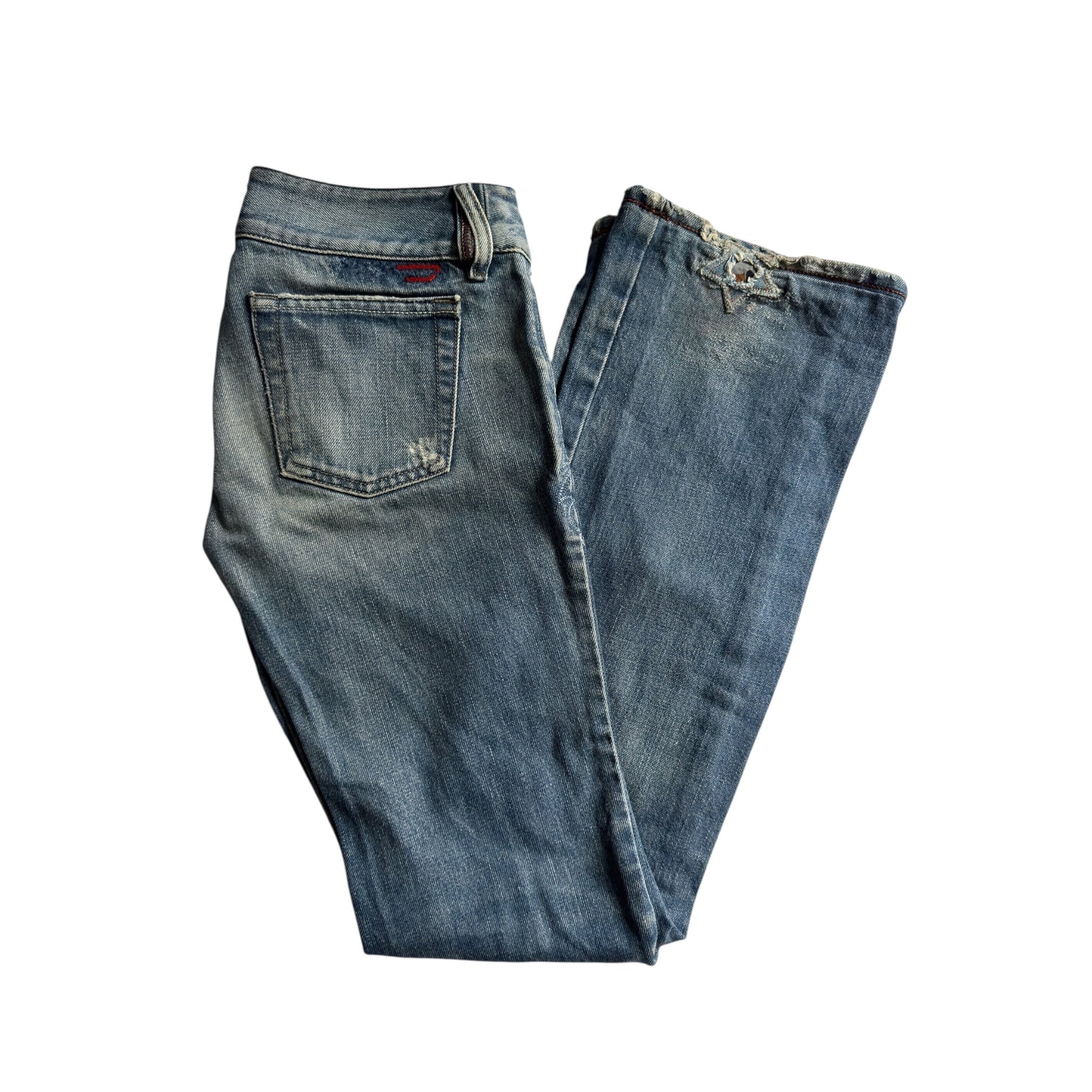 👖⛽️ Jeans Diesel „Hush” – Y2K – Bootcut – W24 - anbracaminte