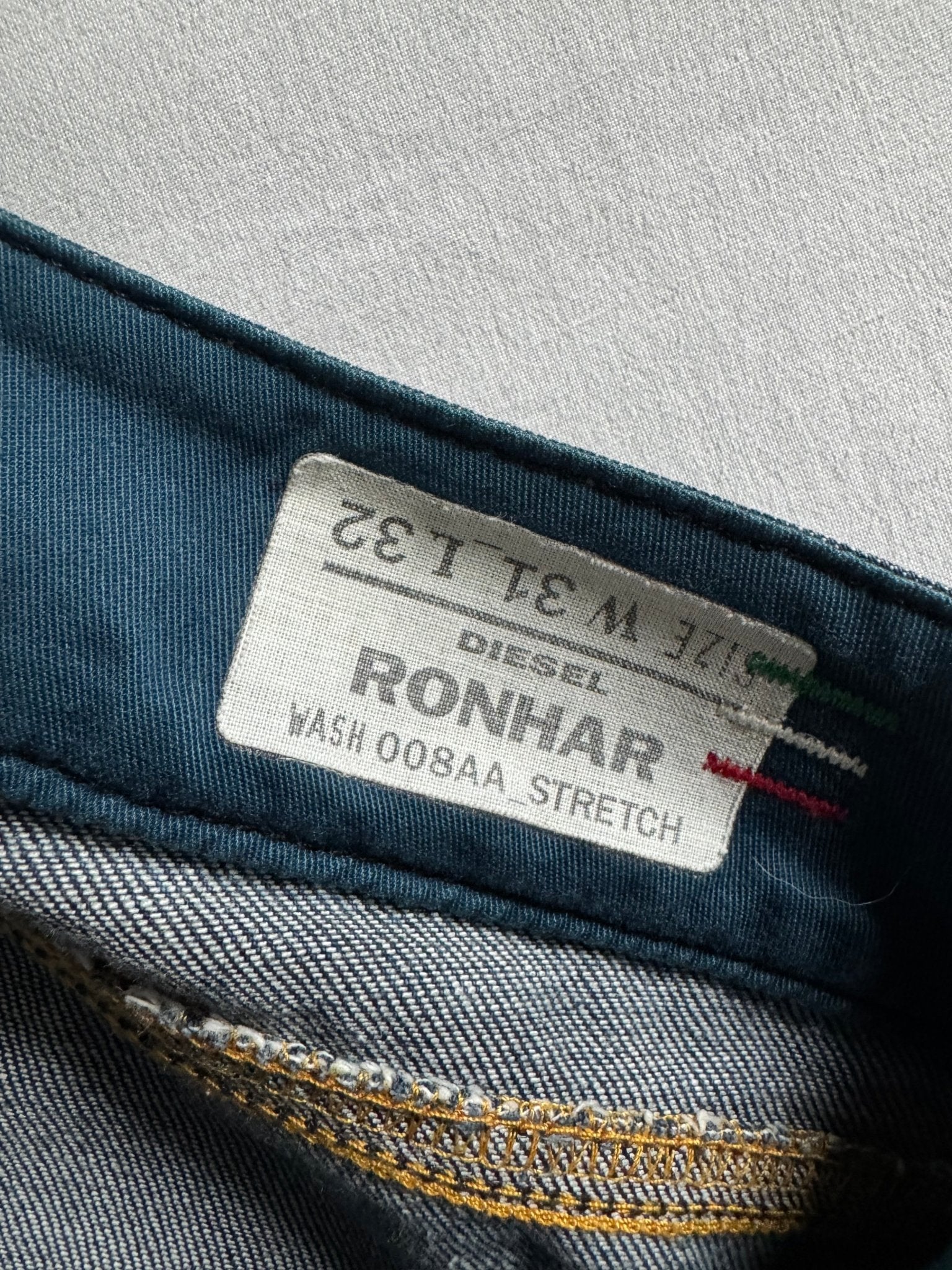 ⛽️ 👖 Jeans Diesel „Ronhar” pentru femei – Y2K – Bootcut – Made in Italy - W31 - anbracaminte