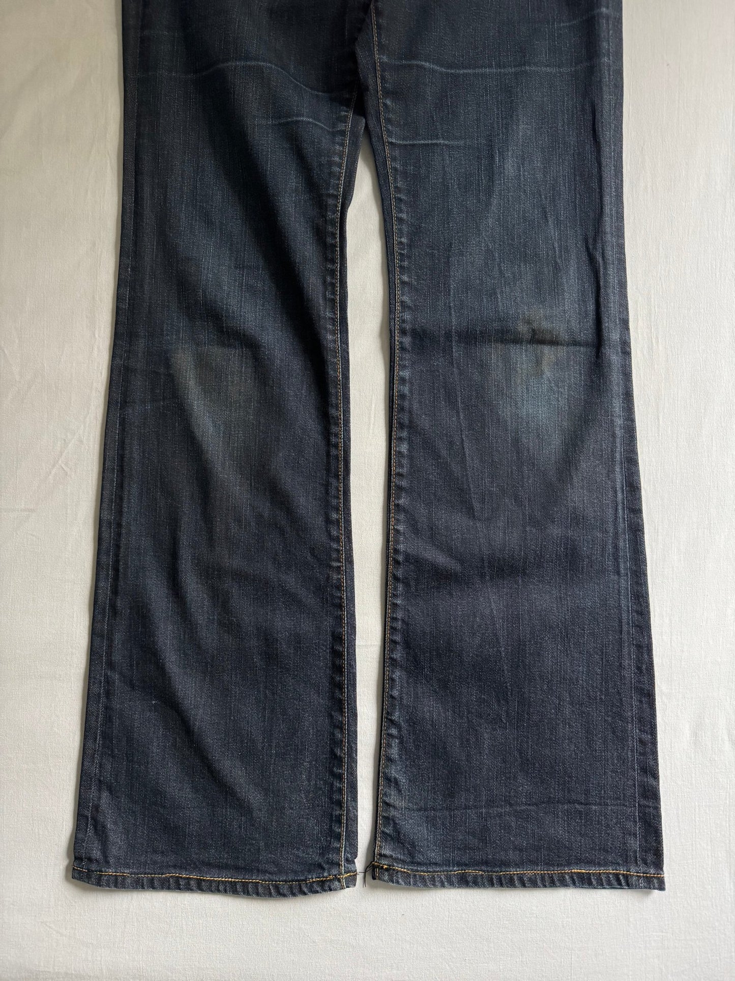 ⛽️ 👖 Jeans Diesel „Ronhar” pentru femei – Y2K – Bootcut – Made in Italy - W31 - anbracaminte