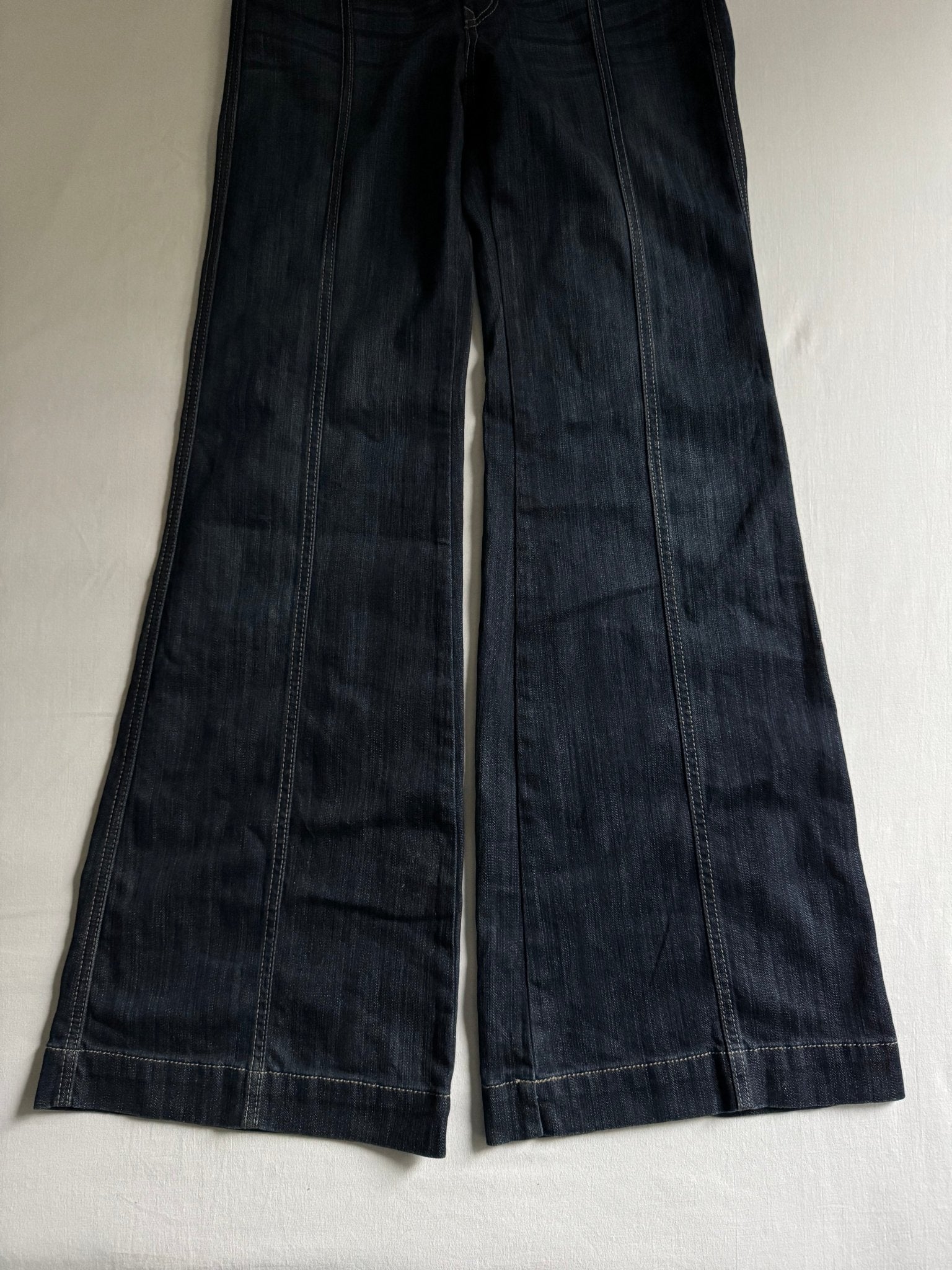 👖 Jeans Evazați X2 Dark Denim – Y2K - anbracaminte