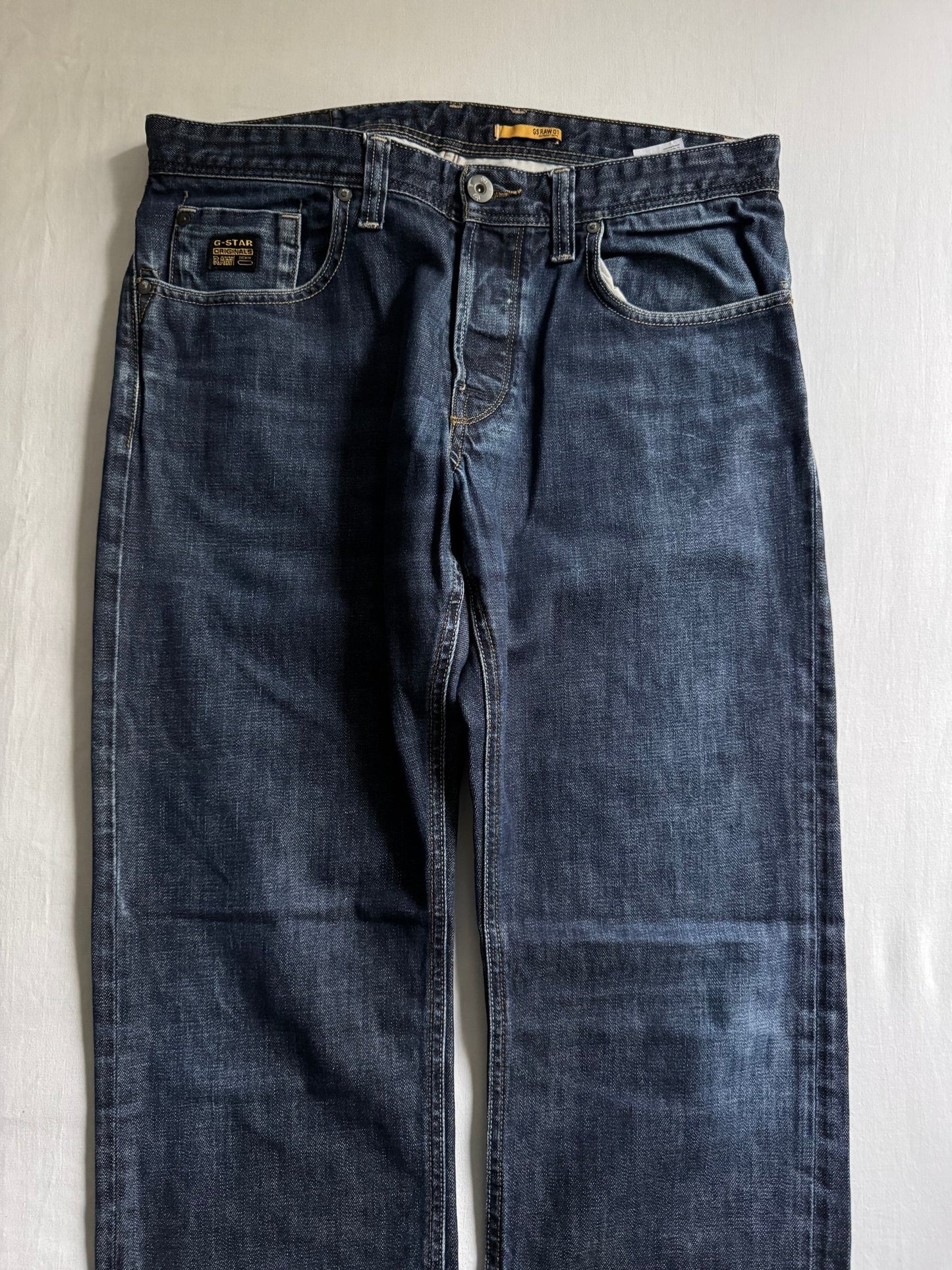 👖 Jeans G - Star Raw Dark Denim – W34 / L34 - anbracaminte