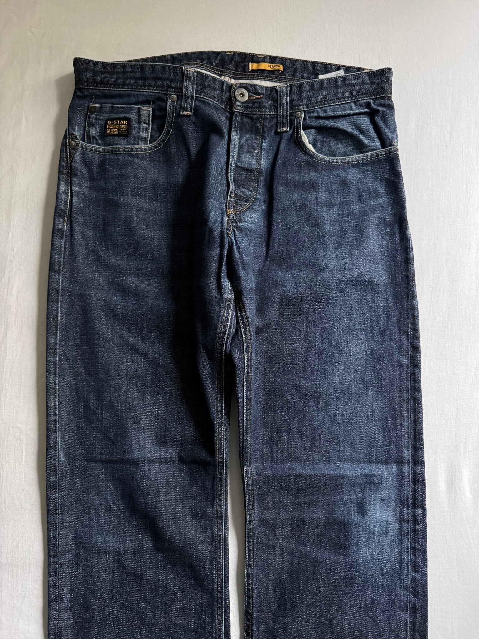 👖 Jeans G - Star Raw Dark Denim – W34 / L34 - anbracaminte