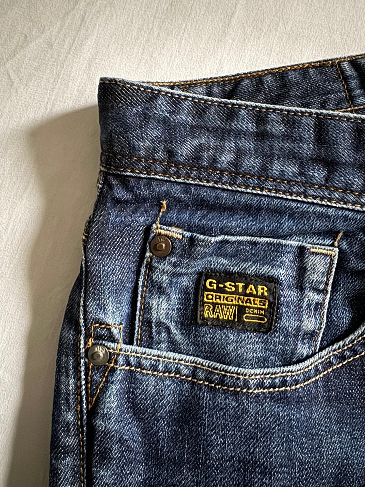 👖 Jeans G - Star Raw Dark Denim – W34 / L34 - anbracaminte