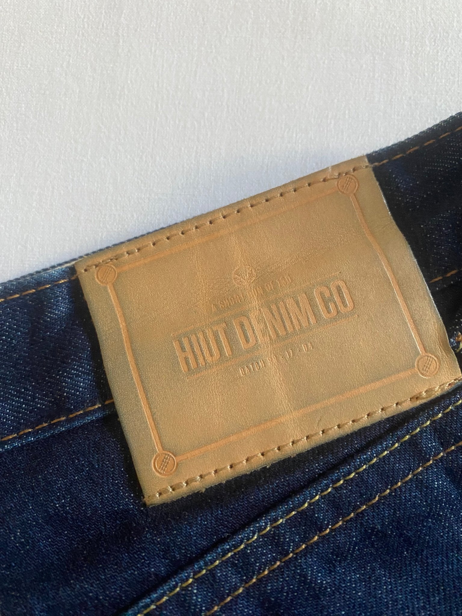 Jeans Hiut Denim Co – Hackr Model – Japanese Selvedge – Slim Fit – W31 L32 - anbracaminte