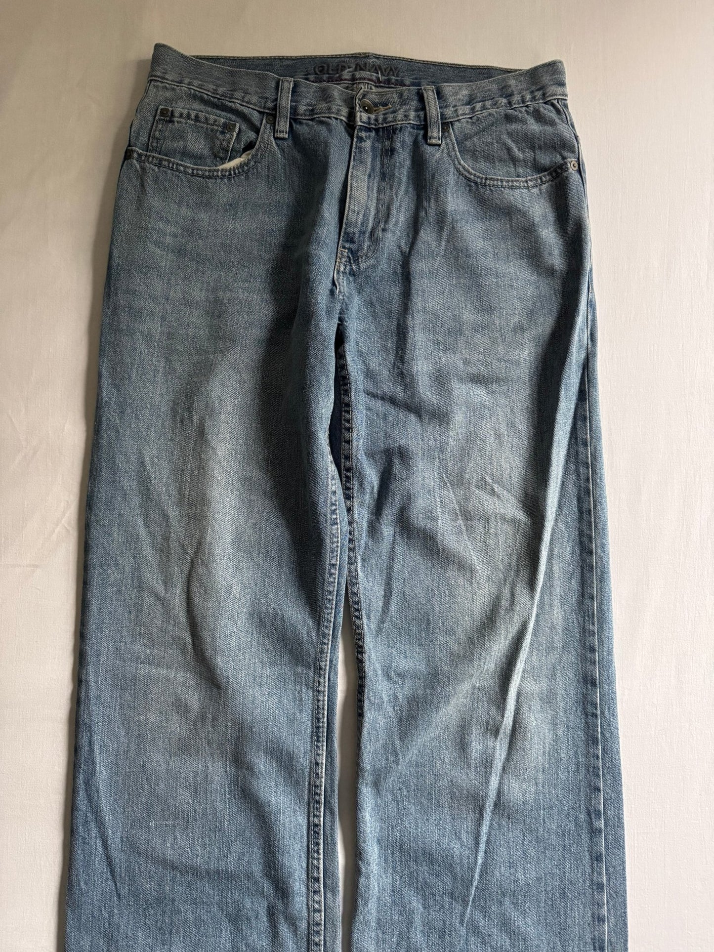 👖 Jeans Old Navy Light Wash – Y2K – Loose Fit - W32 x L32 - anbracaminte