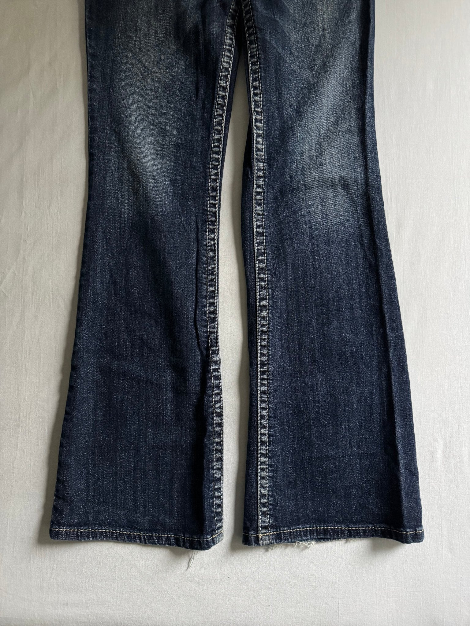 👖 Jeans Silver Y2K pentru femei – Bootcut – W29 / L34 – EU 38 - anbracaminte