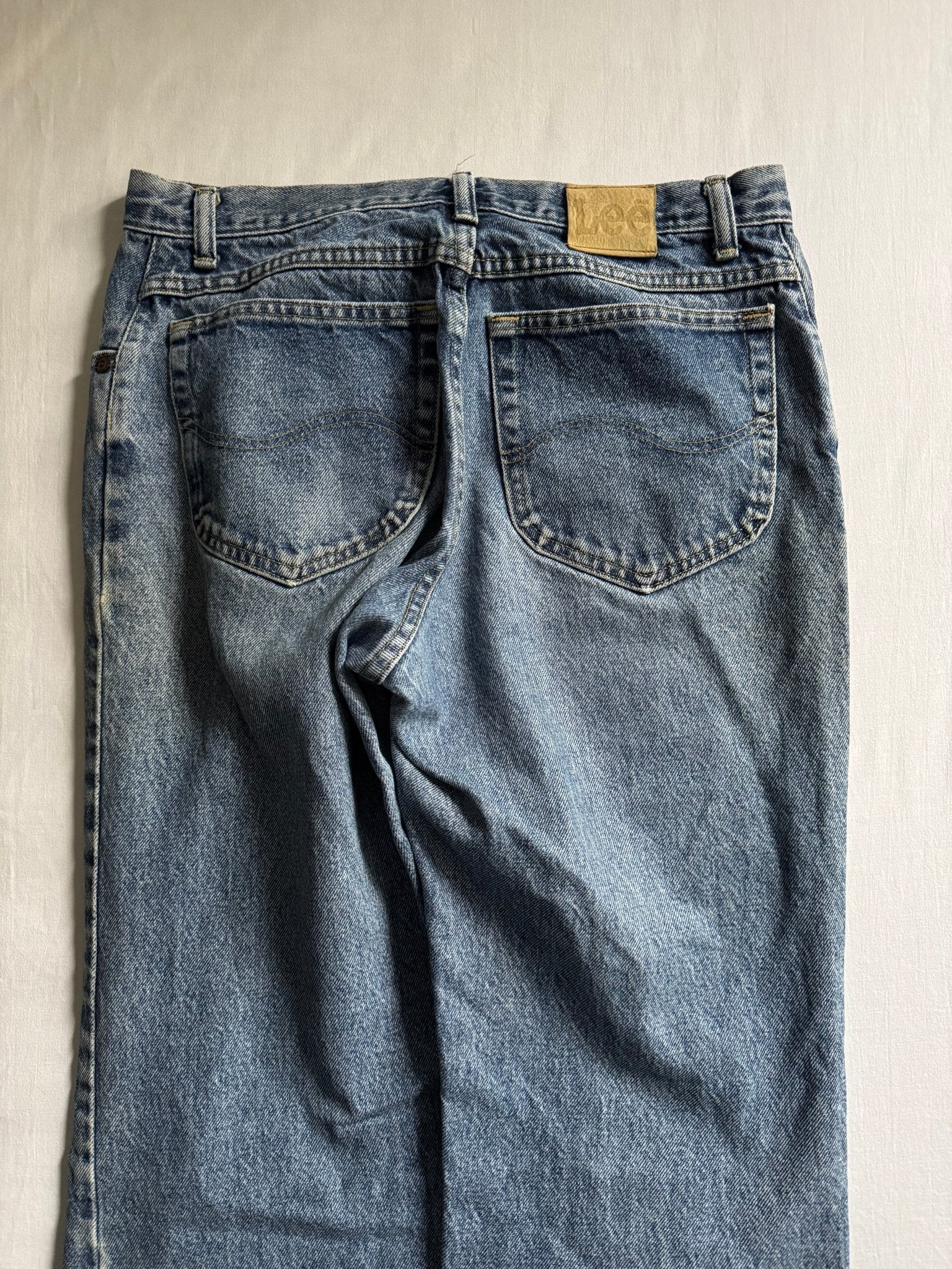 🇺🇸 Jeans Vintage Lee „Mud Wash” – Made in USA - W31 / W32 - anbracaminte