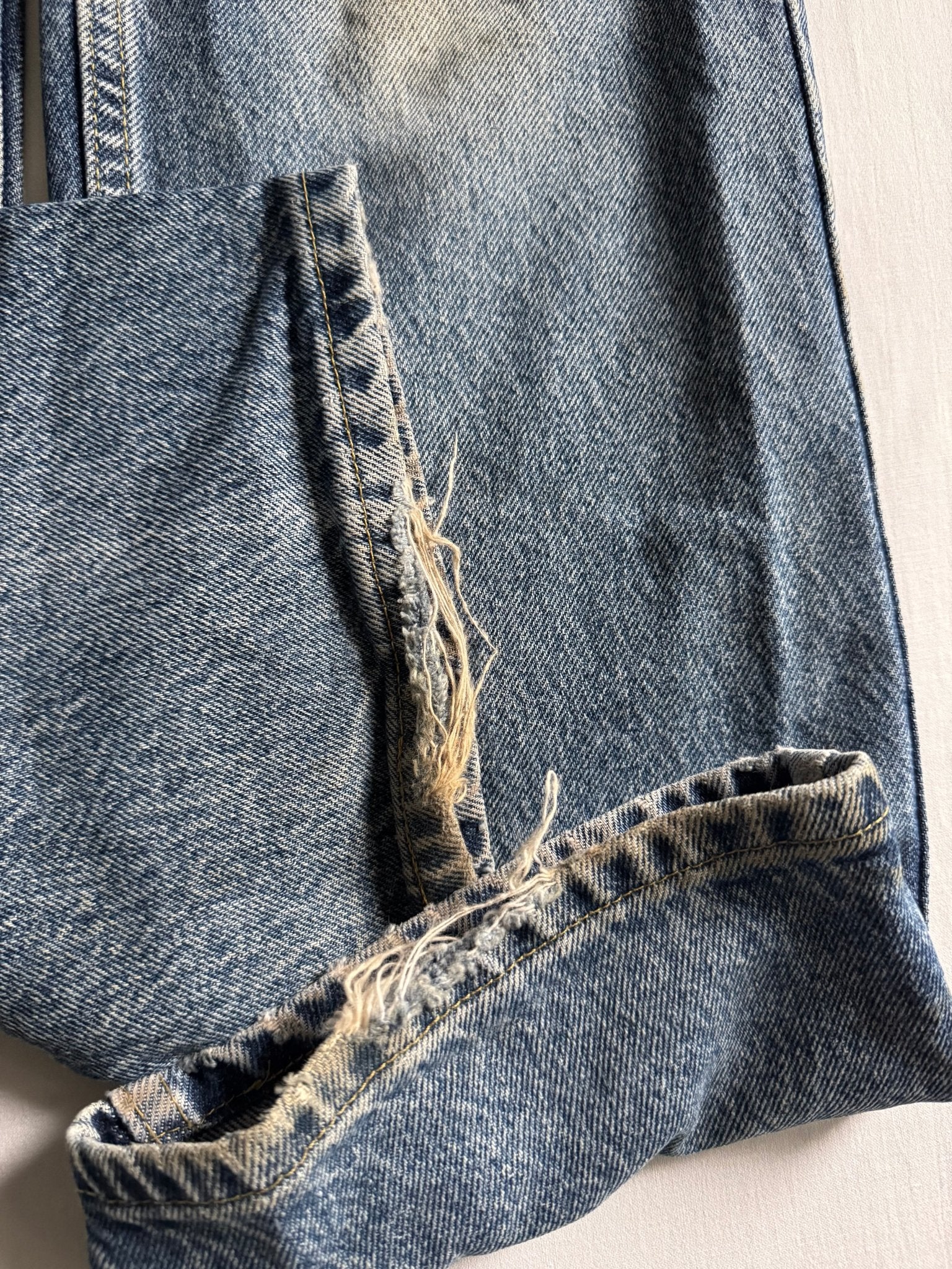 🇺🇸 Jeans Vintage Lee „Mud Wash” – Made in USA - W31 / W32 - anbracaminte