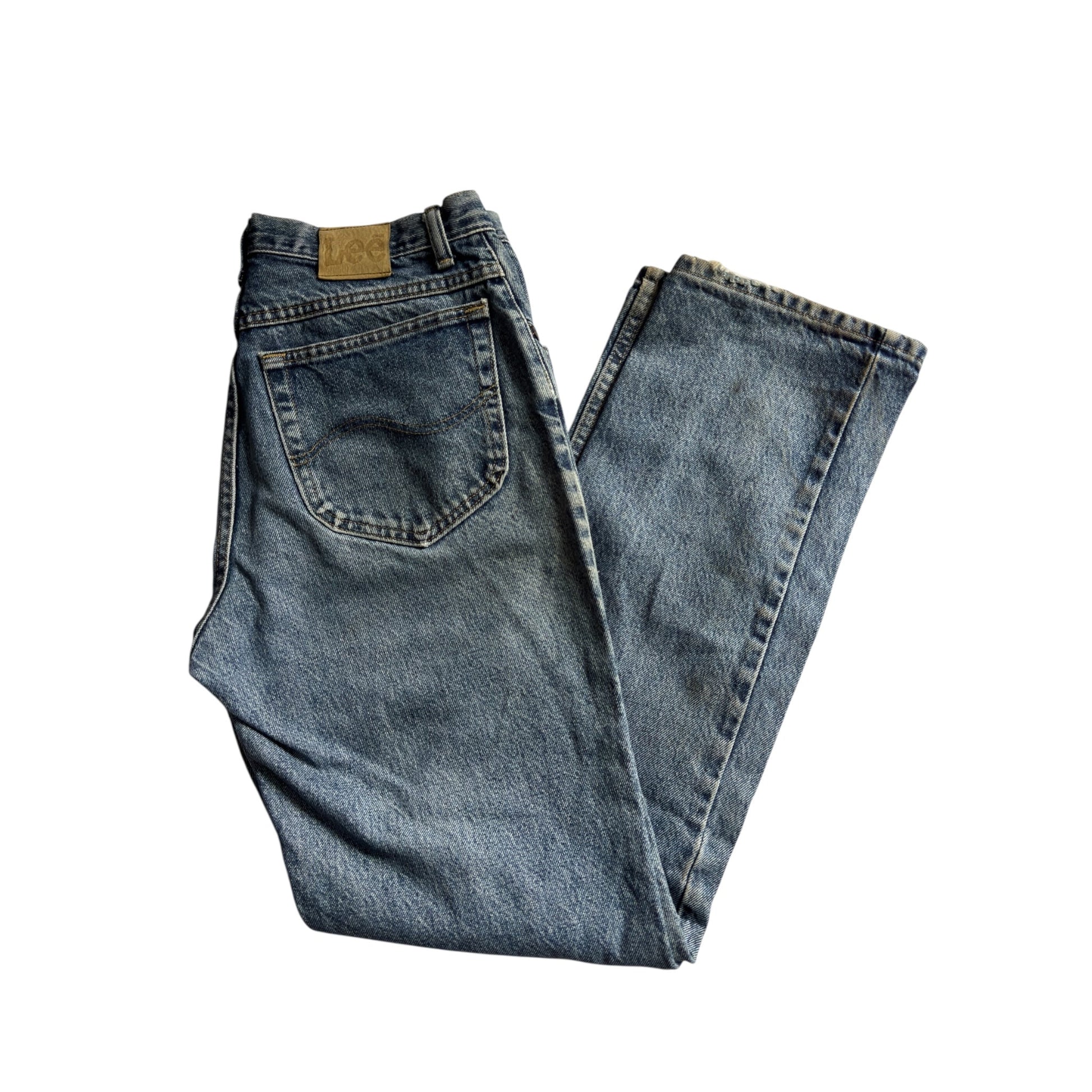 🇺🇸 Jeans Vintage Lee „Mud Wash” – Made in USA - W31 / W32 - anbracaminte