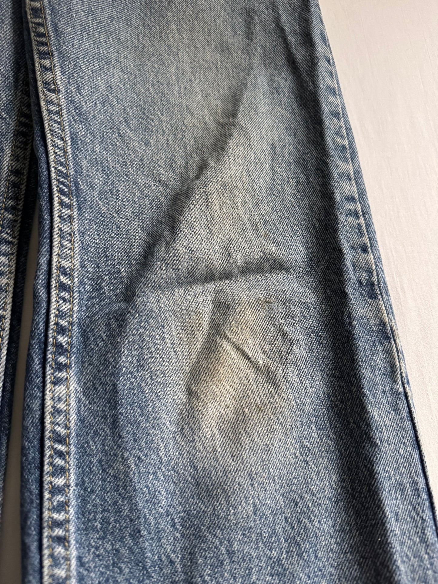🇺🇸 Jeans Vintage Lee „Mud Wash” – Made in USA - W31 / W32 - anbracaminte