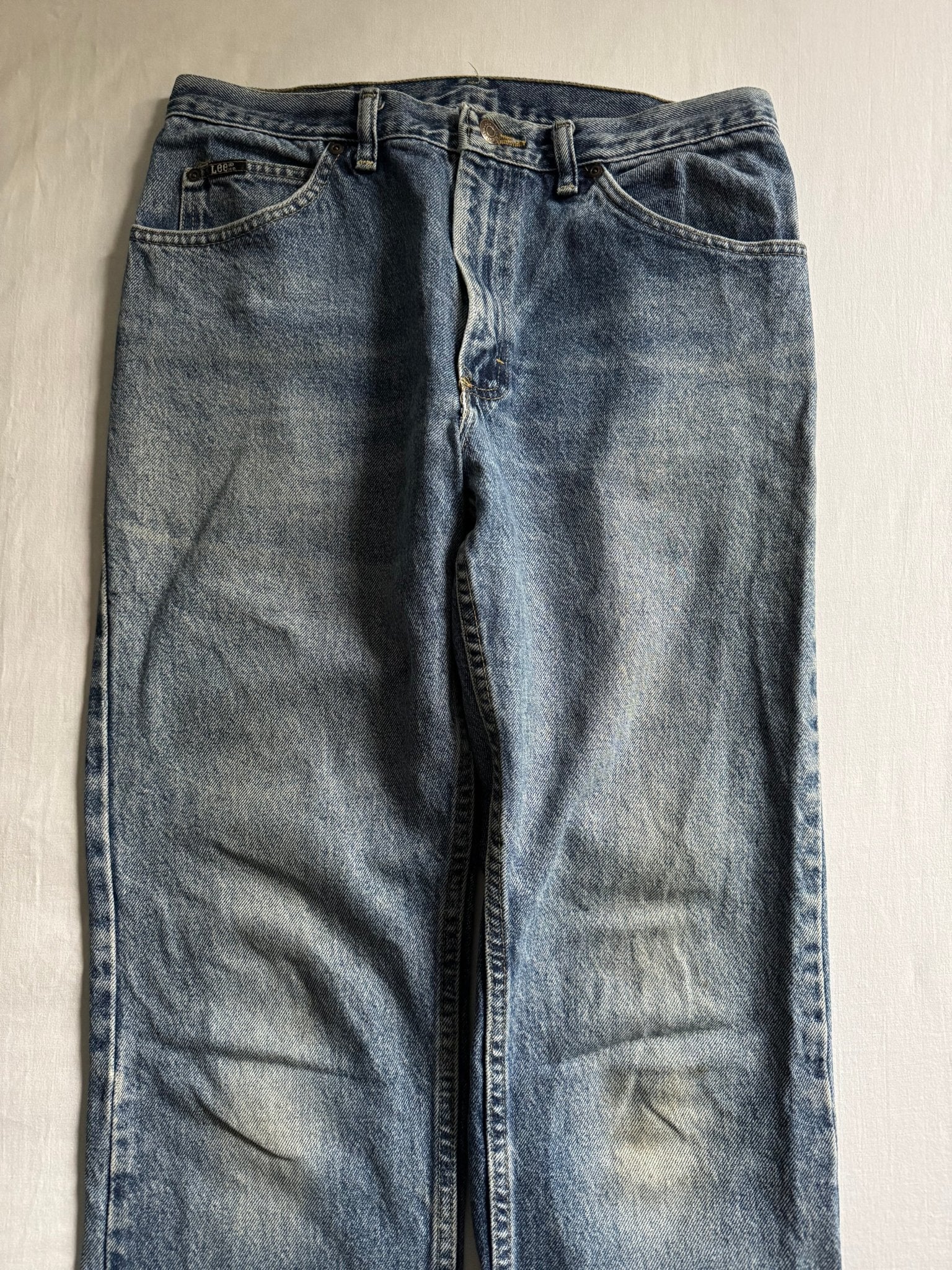 🇺🇸 Jeans Vintage Lee „Mud Wash” – Made in USA - W31 / W32 - anbracaminte
