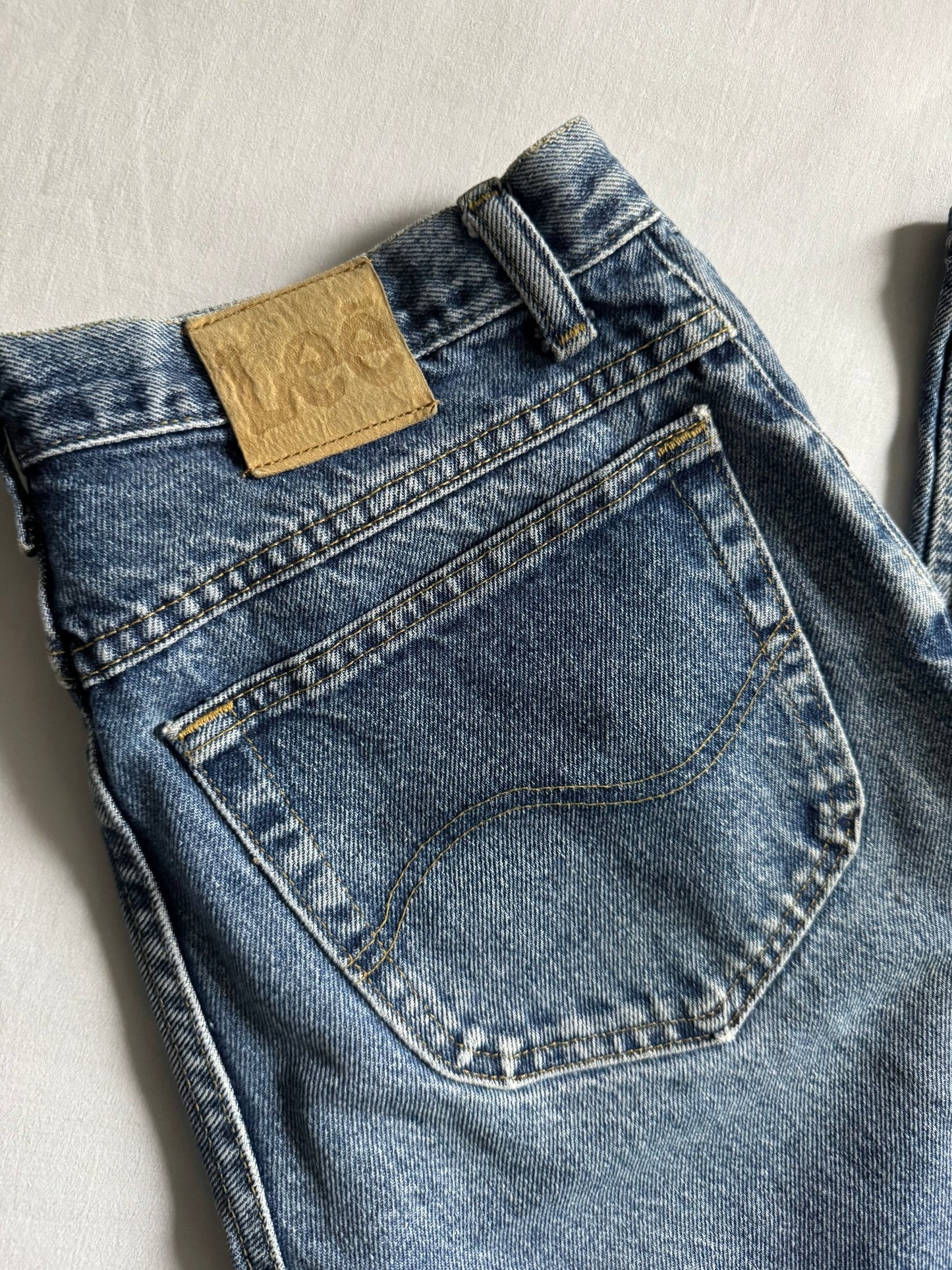 🇺🇸 Jeans Vintage Lee „Mud Wash” – Made in USA - W31 / W32 - anbracaminte