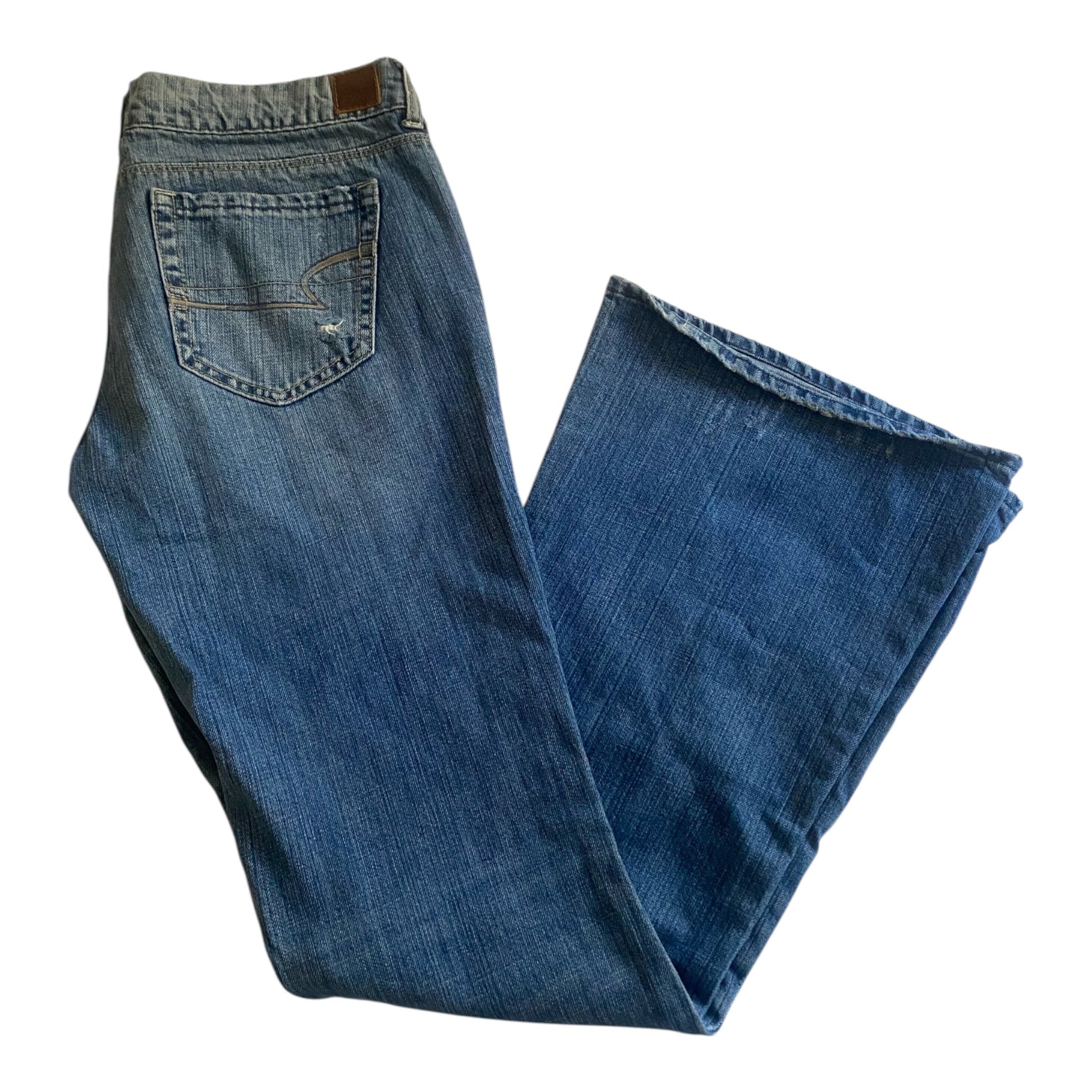 Jeans Y2K American Eagle – Flared – Mărime US 6 (EU 36 - 38) - anbracaminte