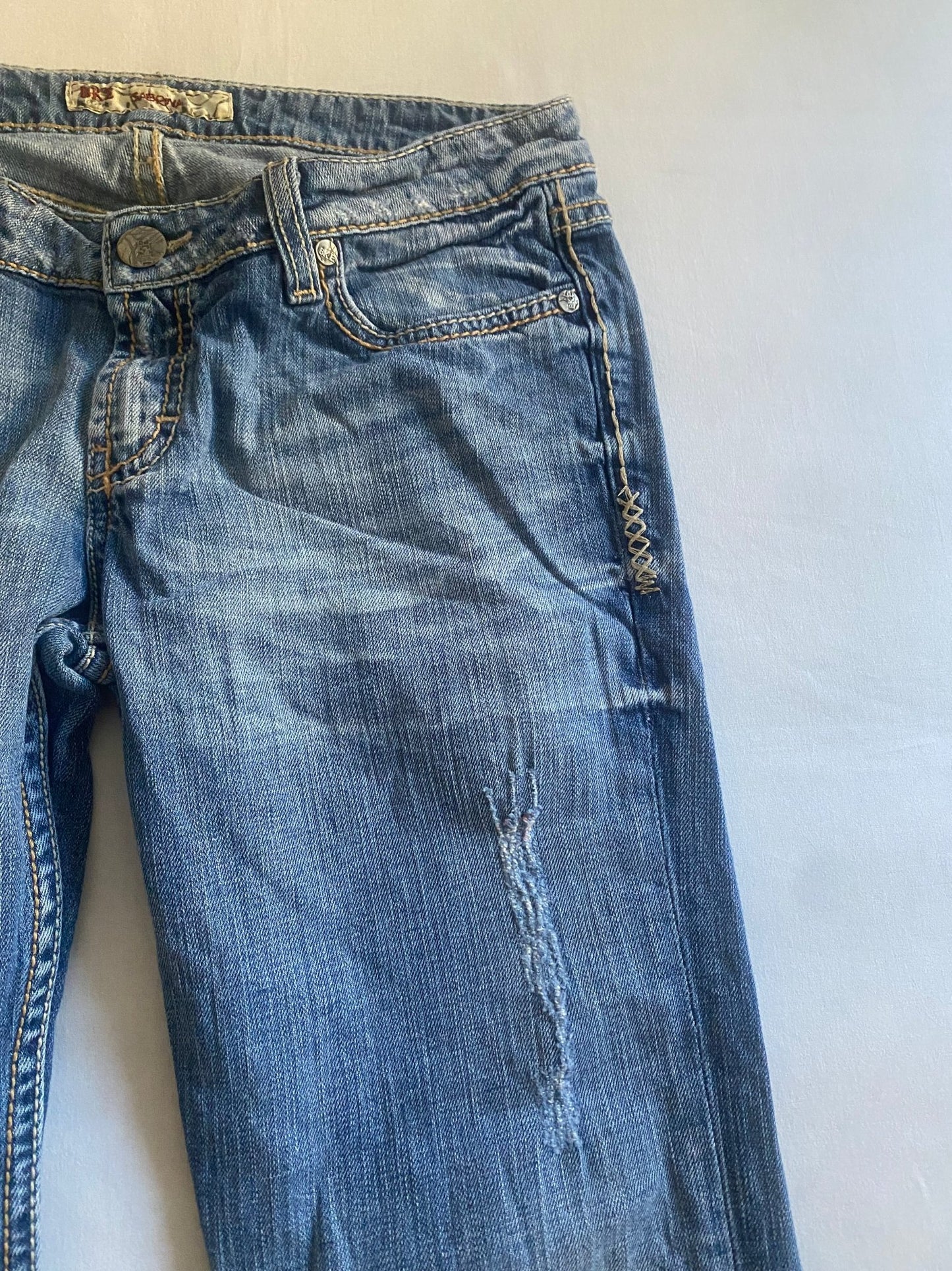 👖 Jeans Y2K BKE Denim – Flared – Made in Mexico – W29 L35.5 (≈ EU 38) - anbracaminte
