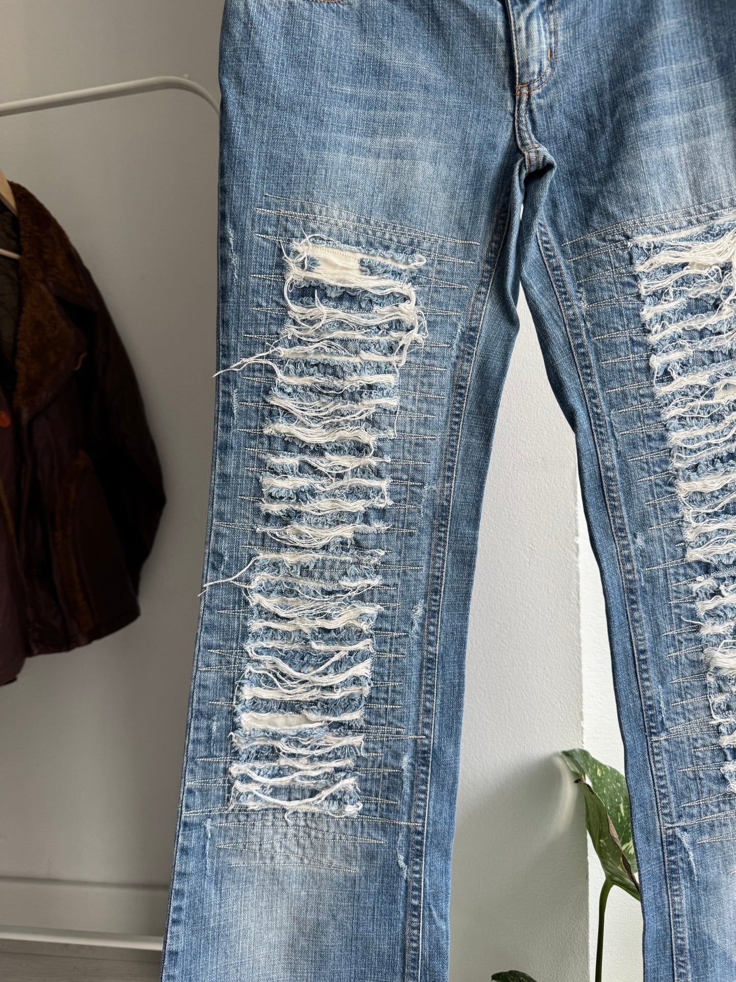 👖 Jeans Y2K Bootcut Low Rise – US 30 / IT 44 (L Damă) - anbracaminte