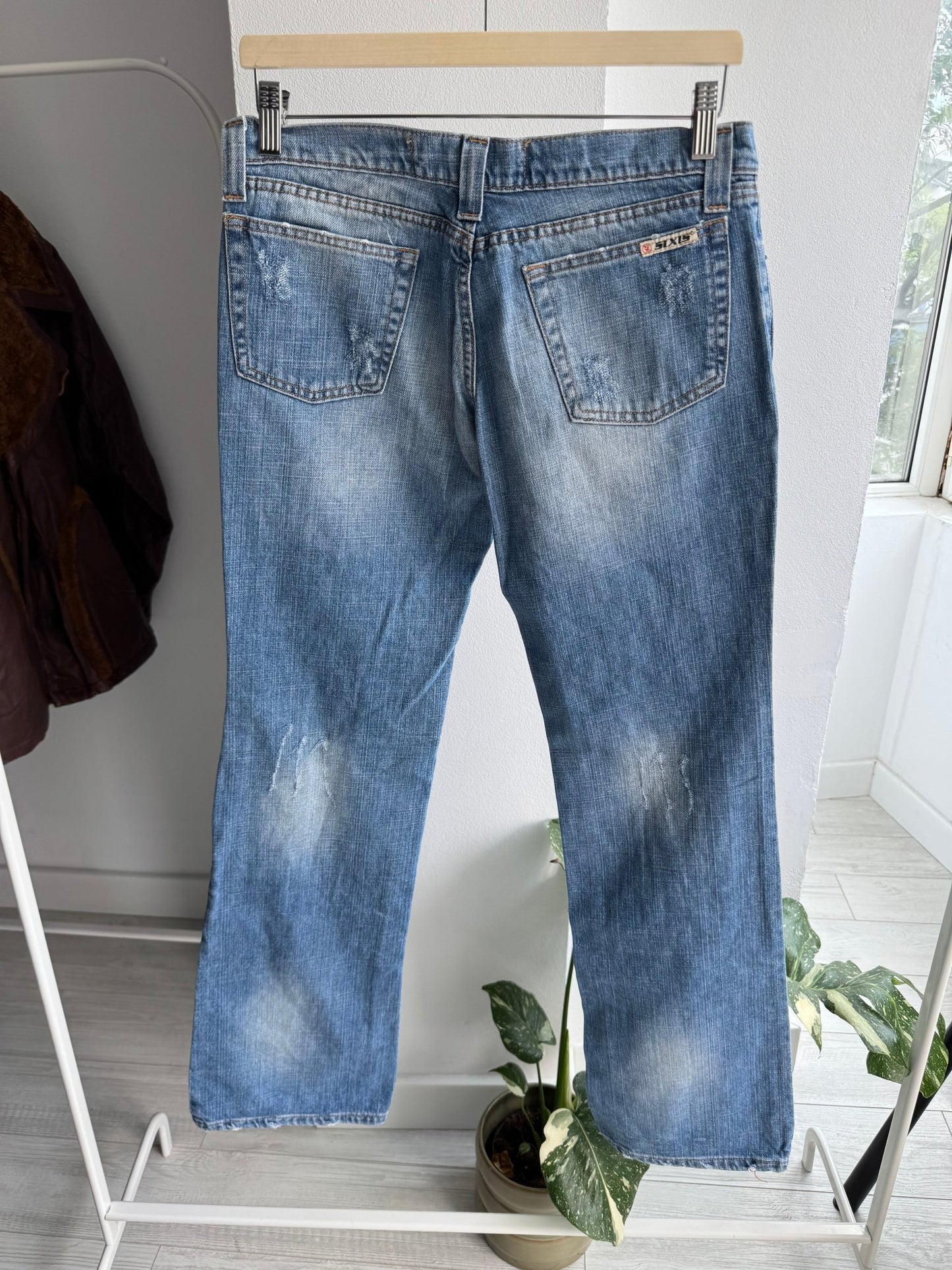 👖 Jeans Y2K Bootcut Low Rise – US 30 / IT 44 (L Damă) - anbracaminte