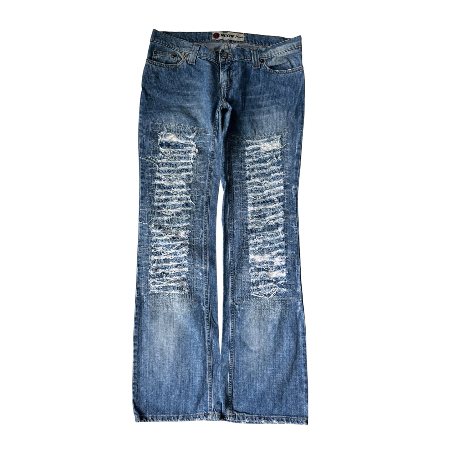 👖 Jeans Y2K Bootcut Low Rise – US 30 / IT 44 (L Damă) - anbracaminte