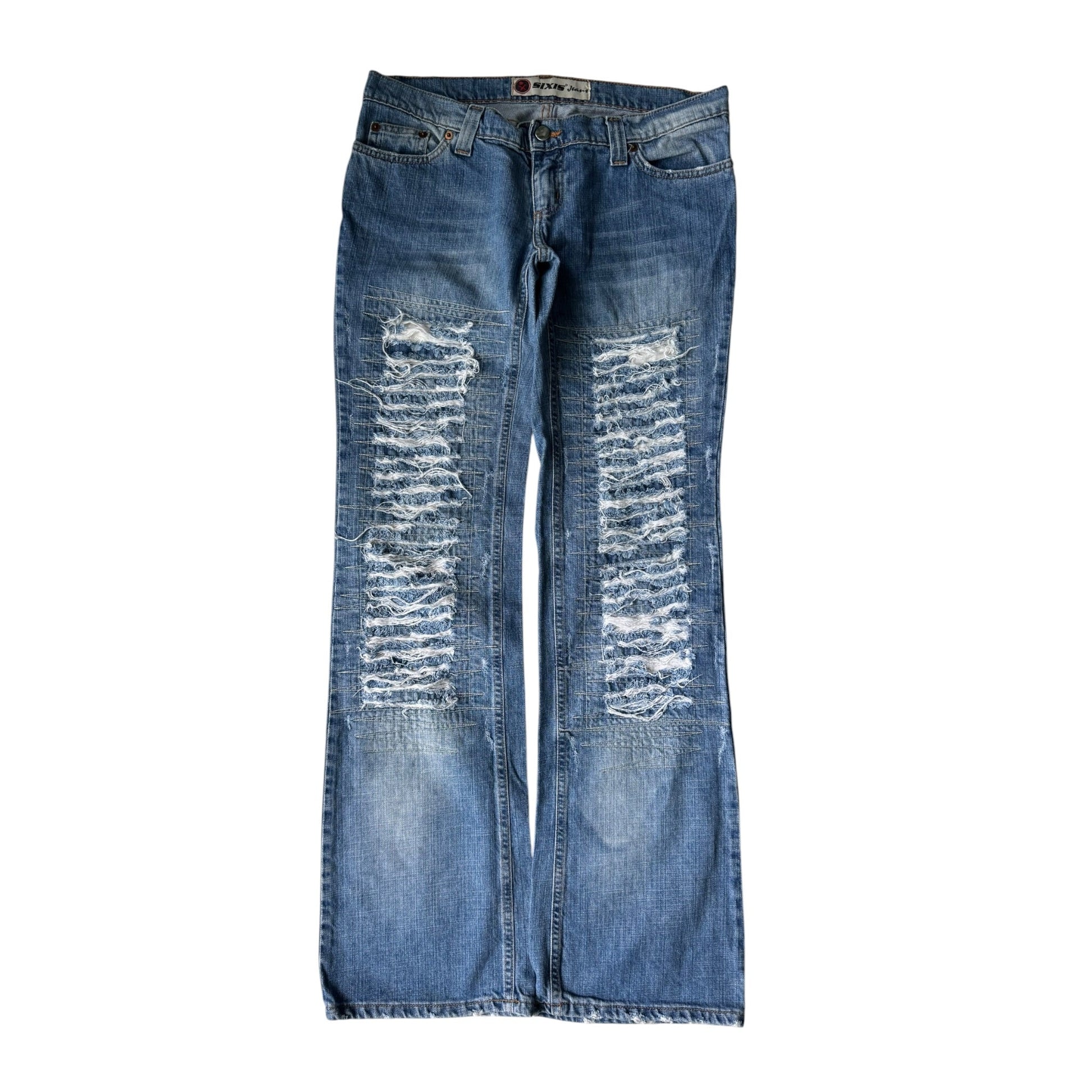 👖 Jeans Y2K Bootcut Low Rise – US 30 / IT 44 (L Damă) - anbracaminte