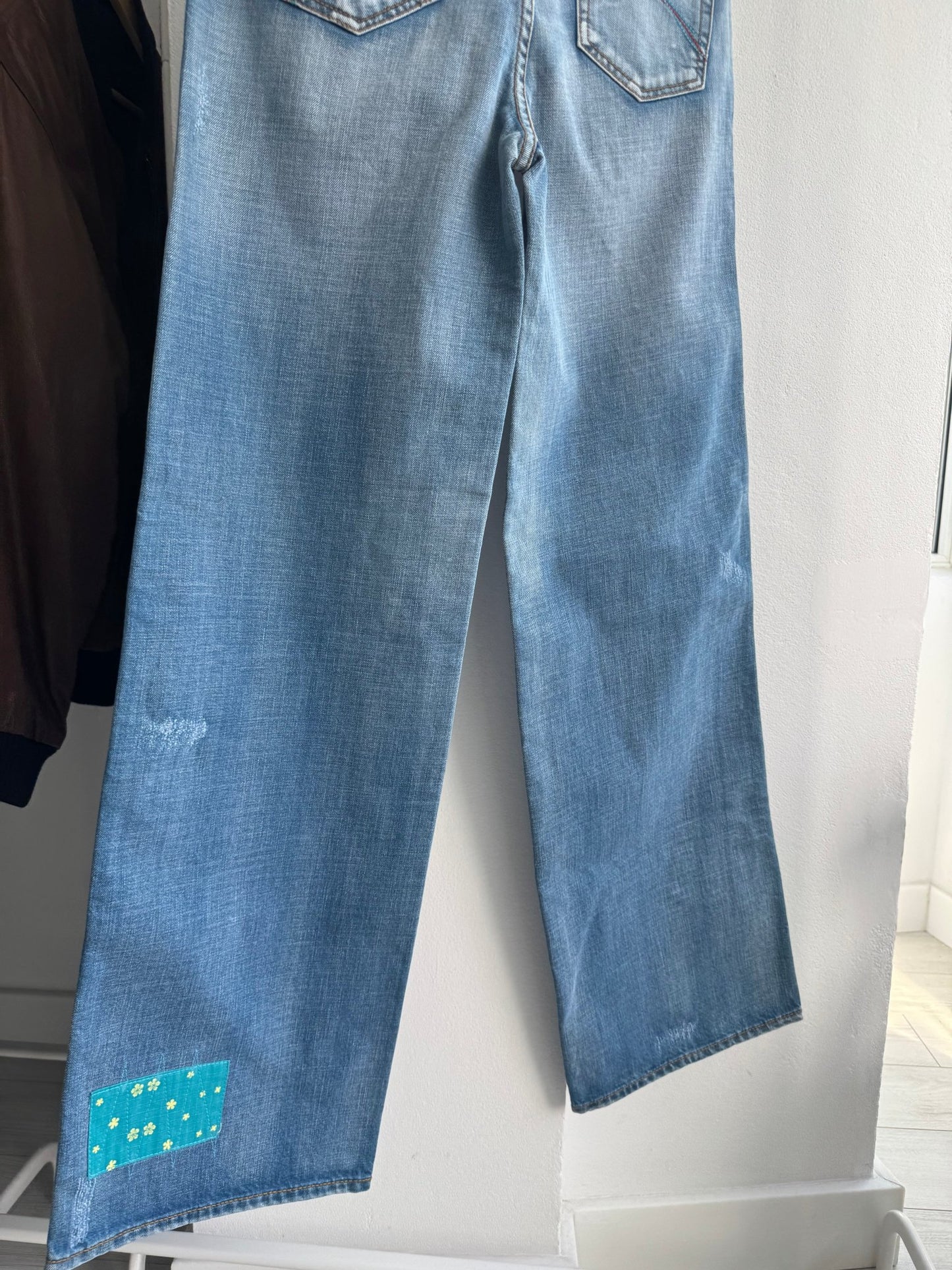 🦏 Jeans Y2K Ecko Unltd Baggy Printed – US 7 – Damă - anbracaminte